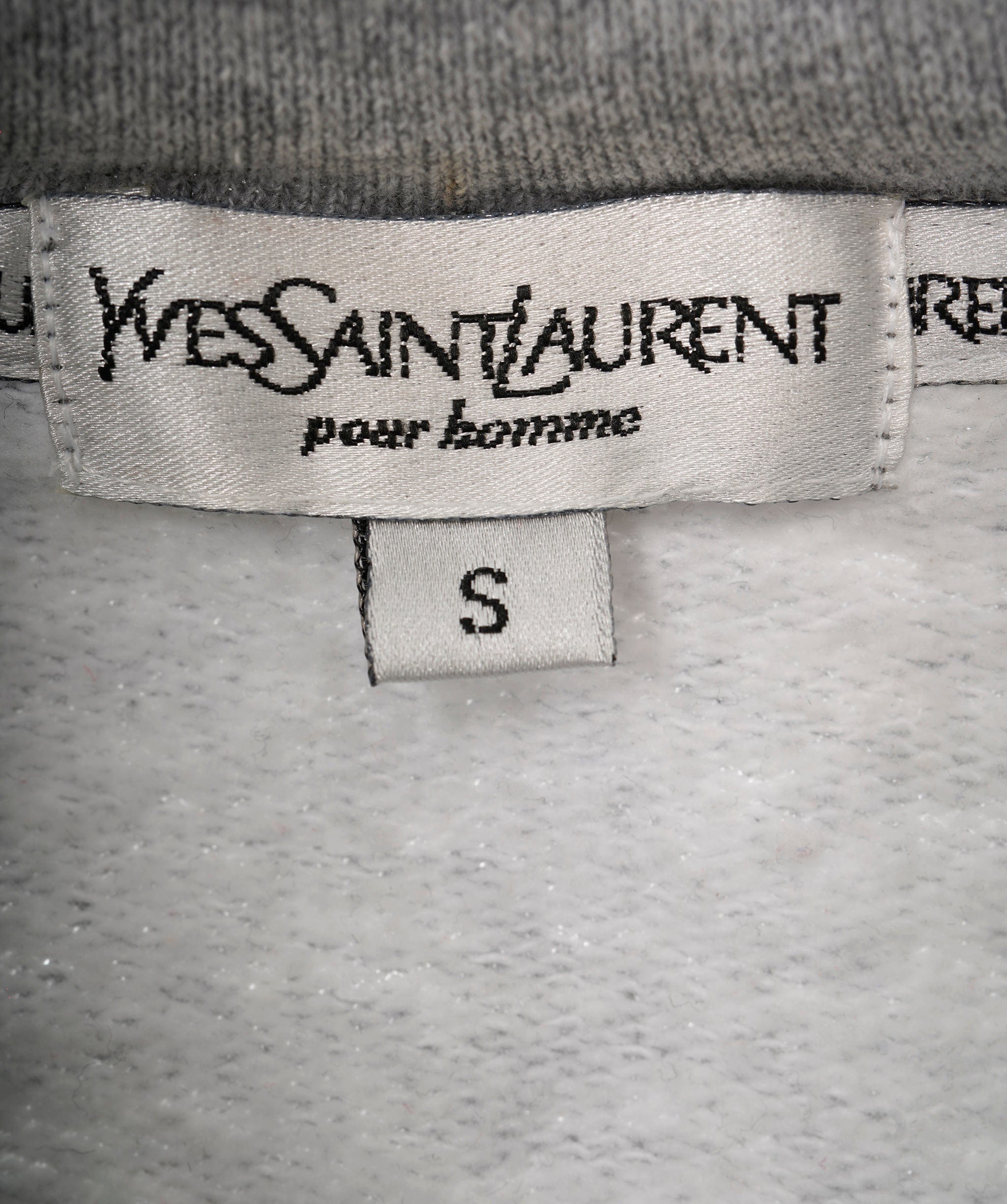 Yves Saint Laurent YSL Grey Crewneck Jumper  ALL0609