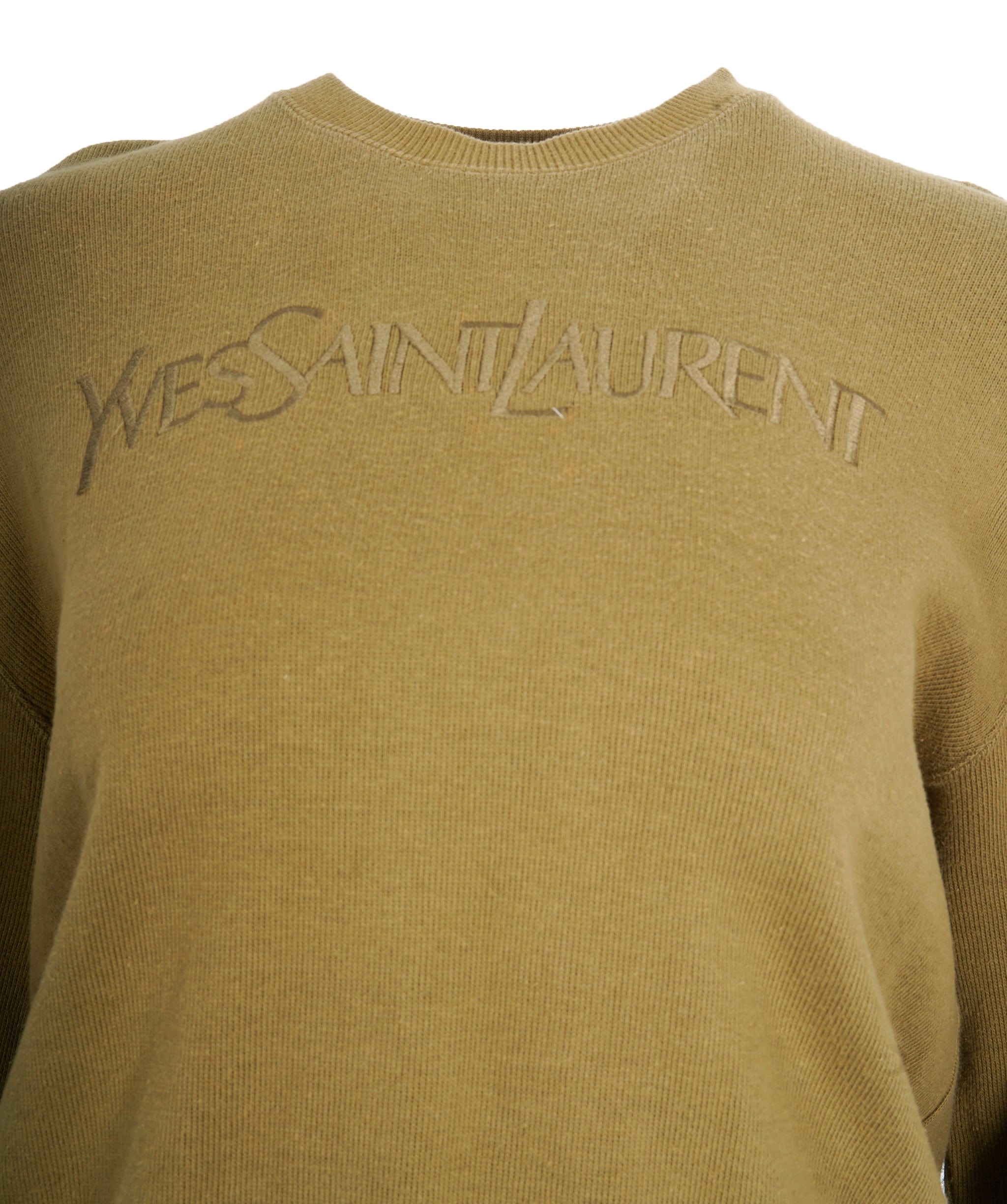 Yves Saint Laurent YSL Khaki YVES SAINT LAURENT Jumper  ALL0536