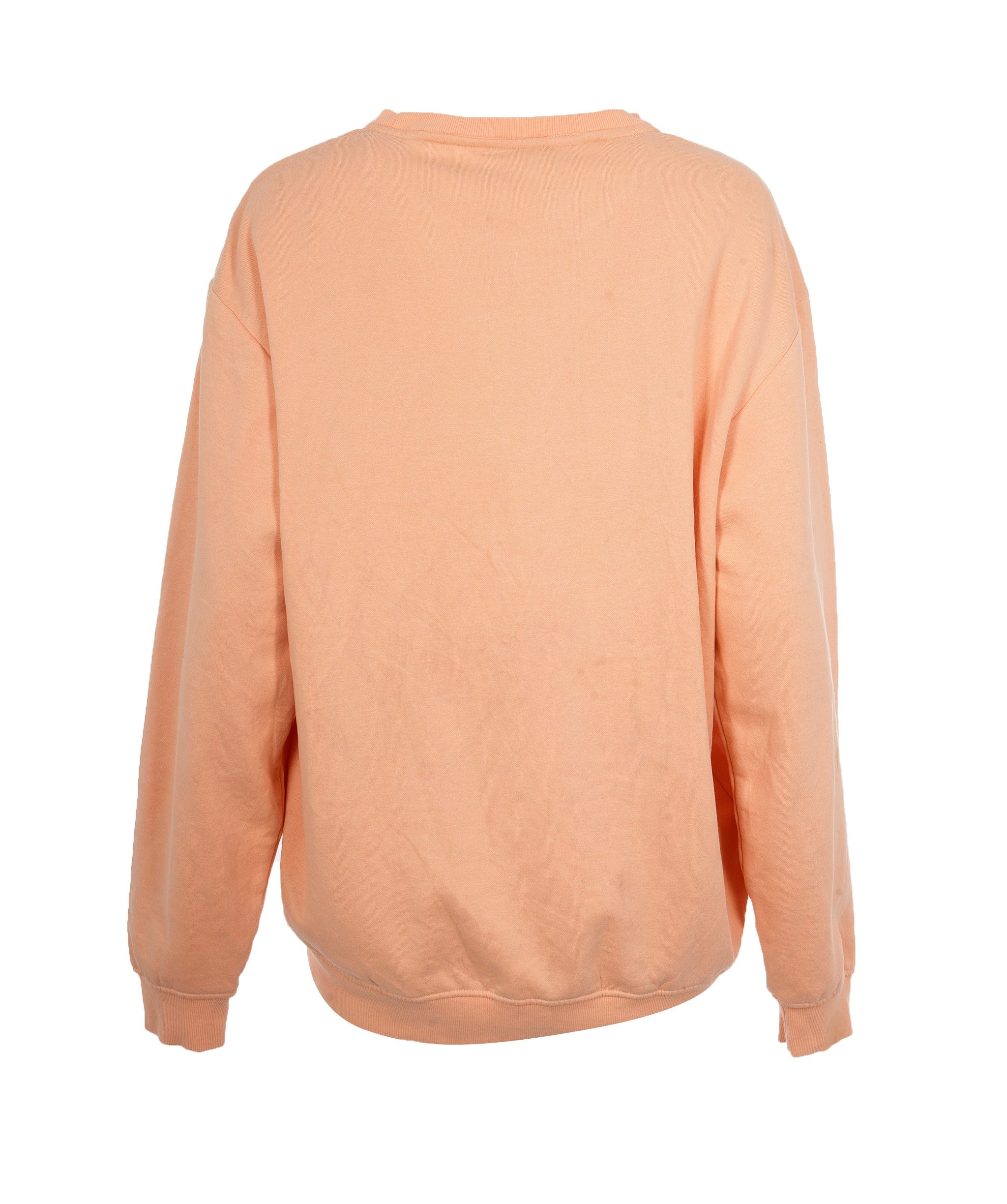 Yves Saint Laurent YSL Peach Crewneck Jumper with YSL logo  ALL0562