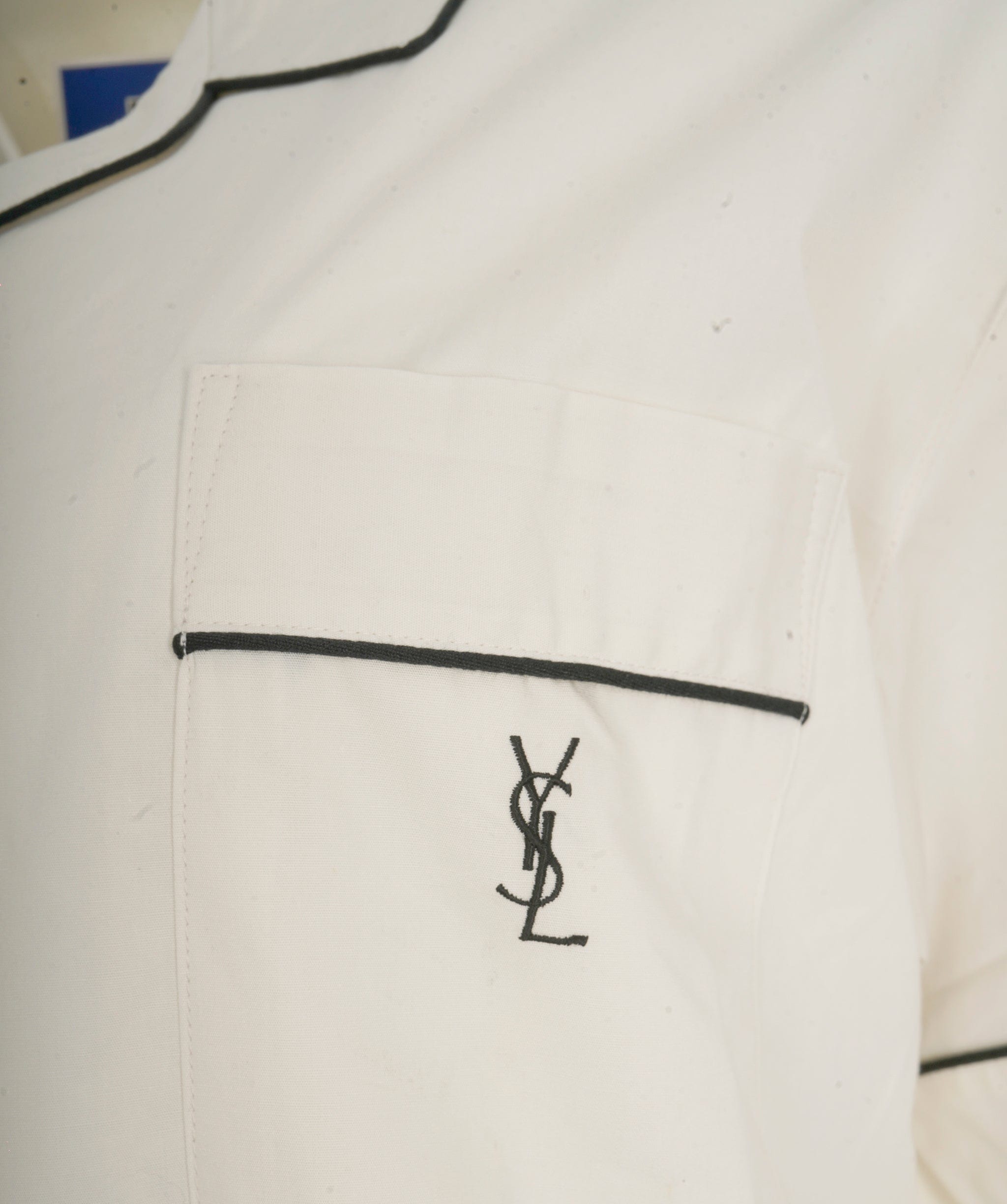 Yves Saint Laurent YSL Pyjama Set White ASL10502