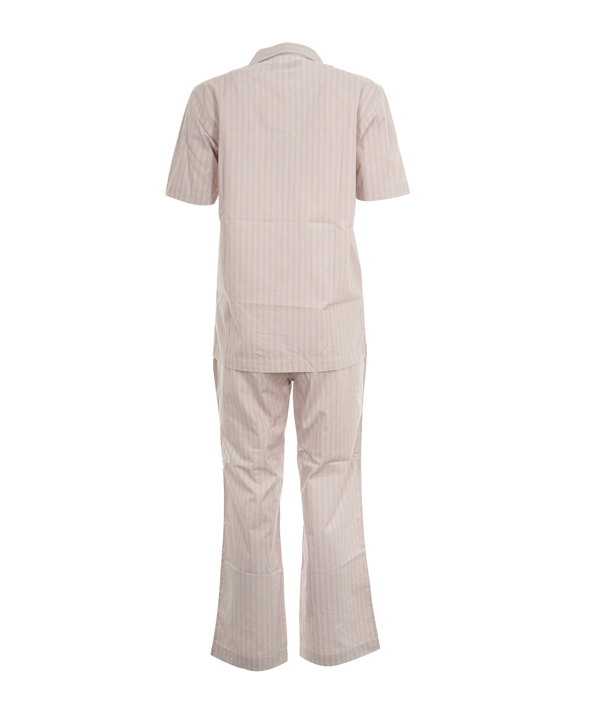 Yves Saint Laurent YSL Stripe Cotton Pajama Set  DXBS0156