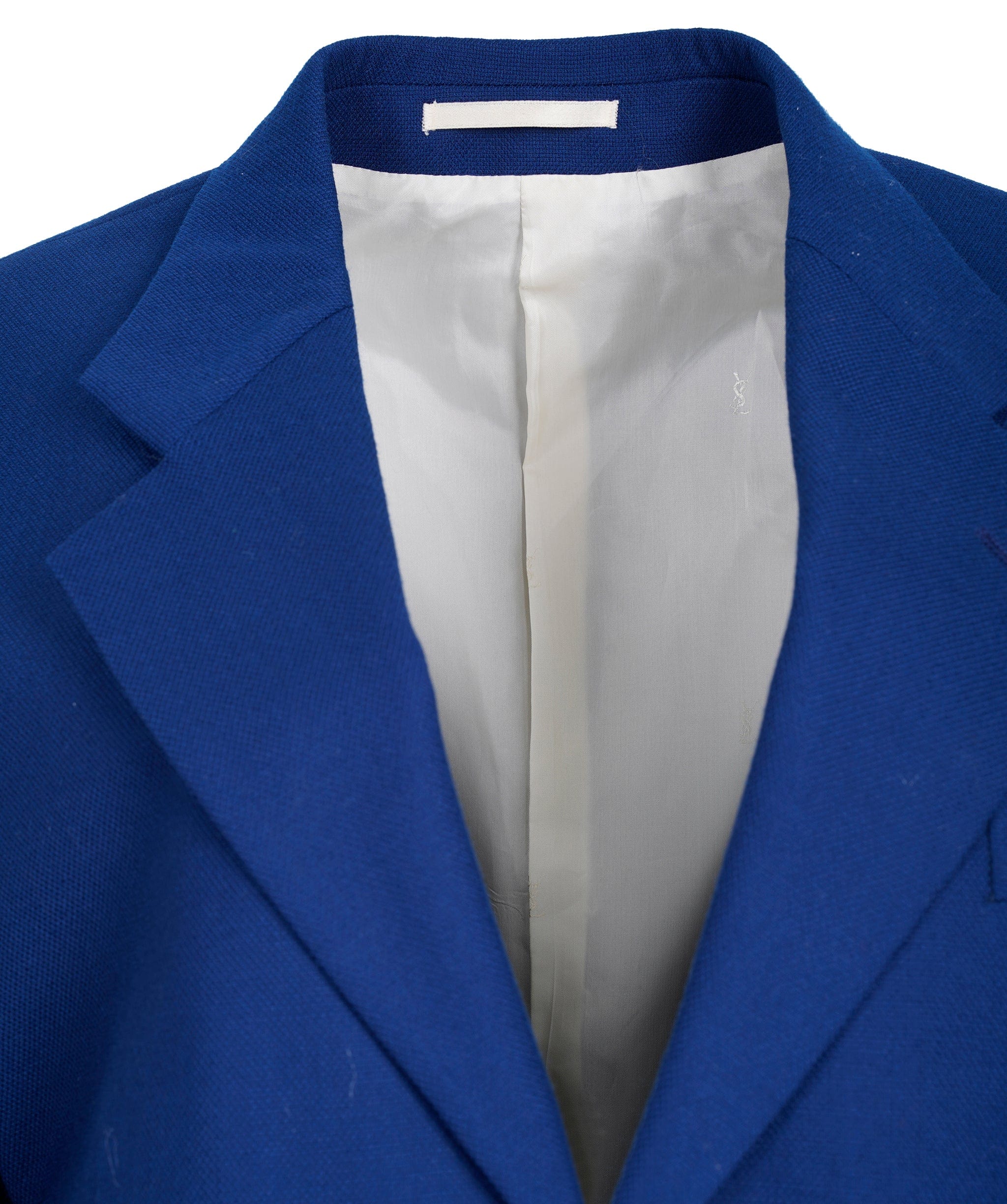 Yves Saint Laurent YSL vintage blue blazer with gold buttons - AJC0500