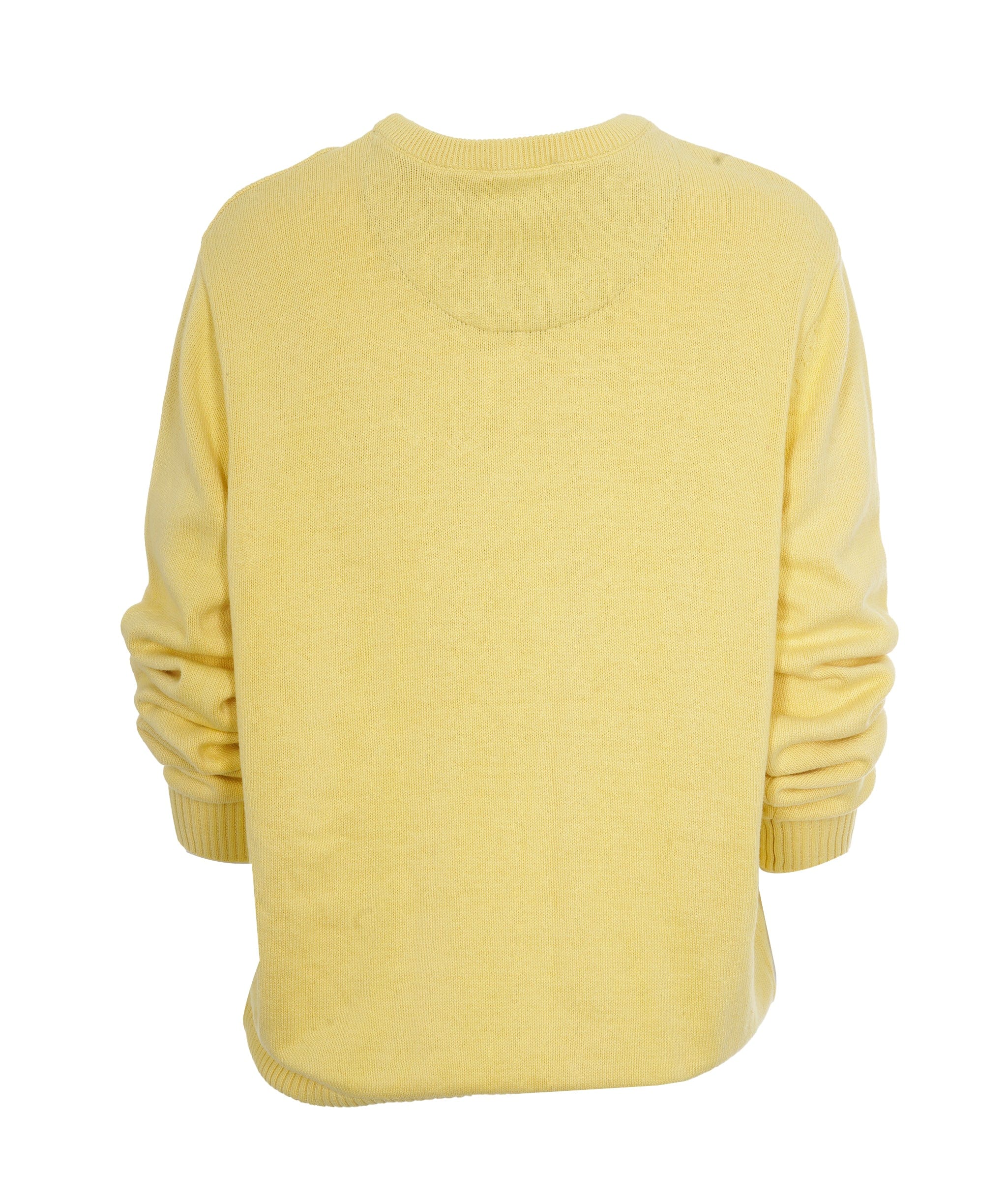 Yves Saint Laurent YSL Yellow Crewneck Logo Jumper XXL ALL0534