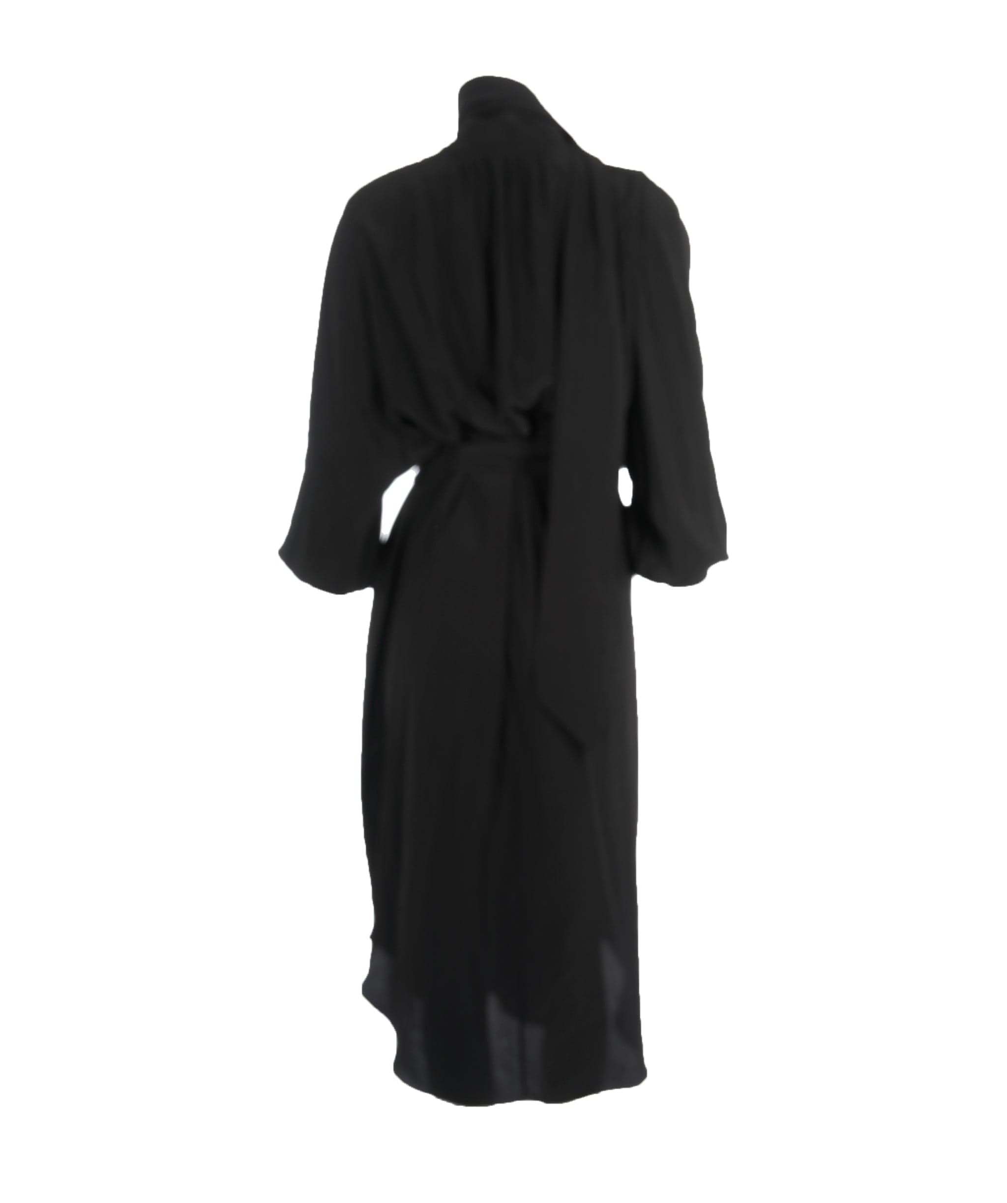 Zimmerman Zimmerman Black Long Sleeve Midi Dress ALL0630