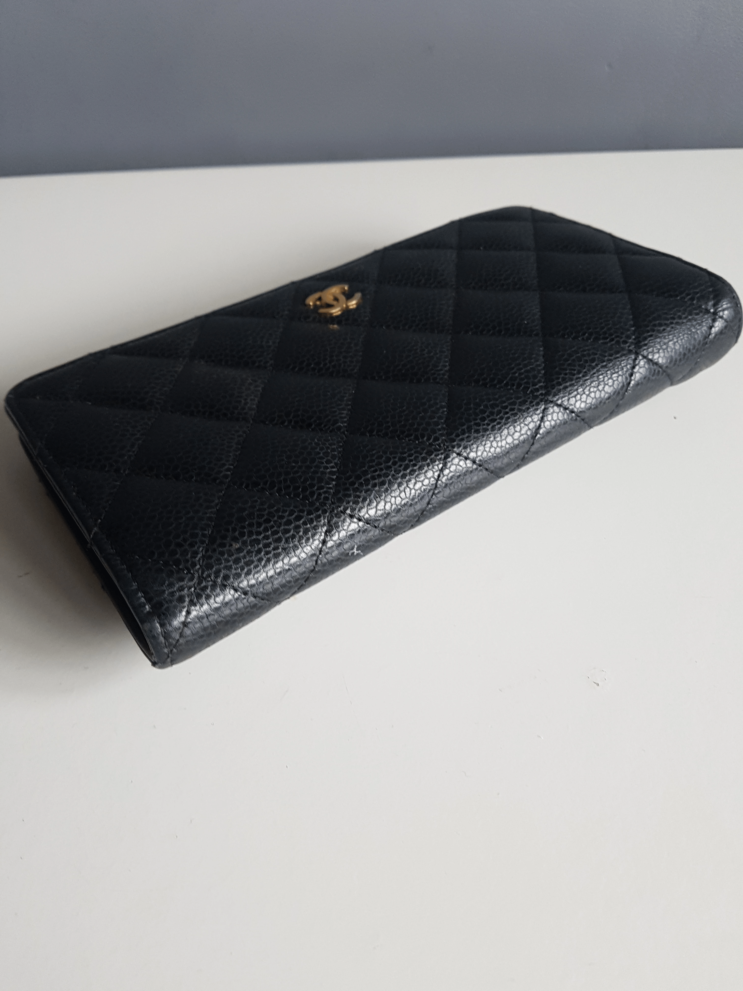 Chanel Chanel Caviar skin Long Wallet