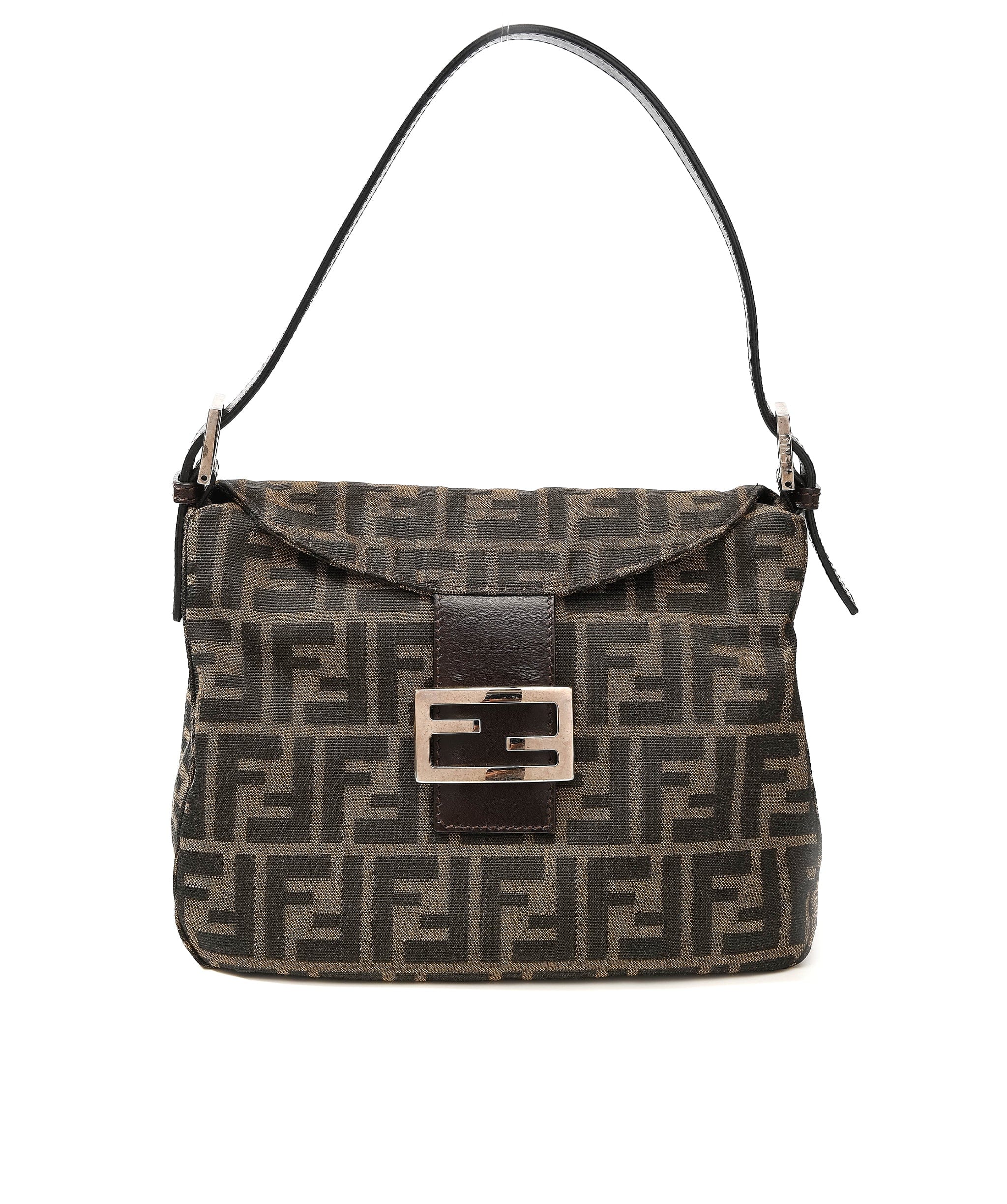 Fendi Fendi zucca canvas mama baguette shoulder bag  - AWL3532