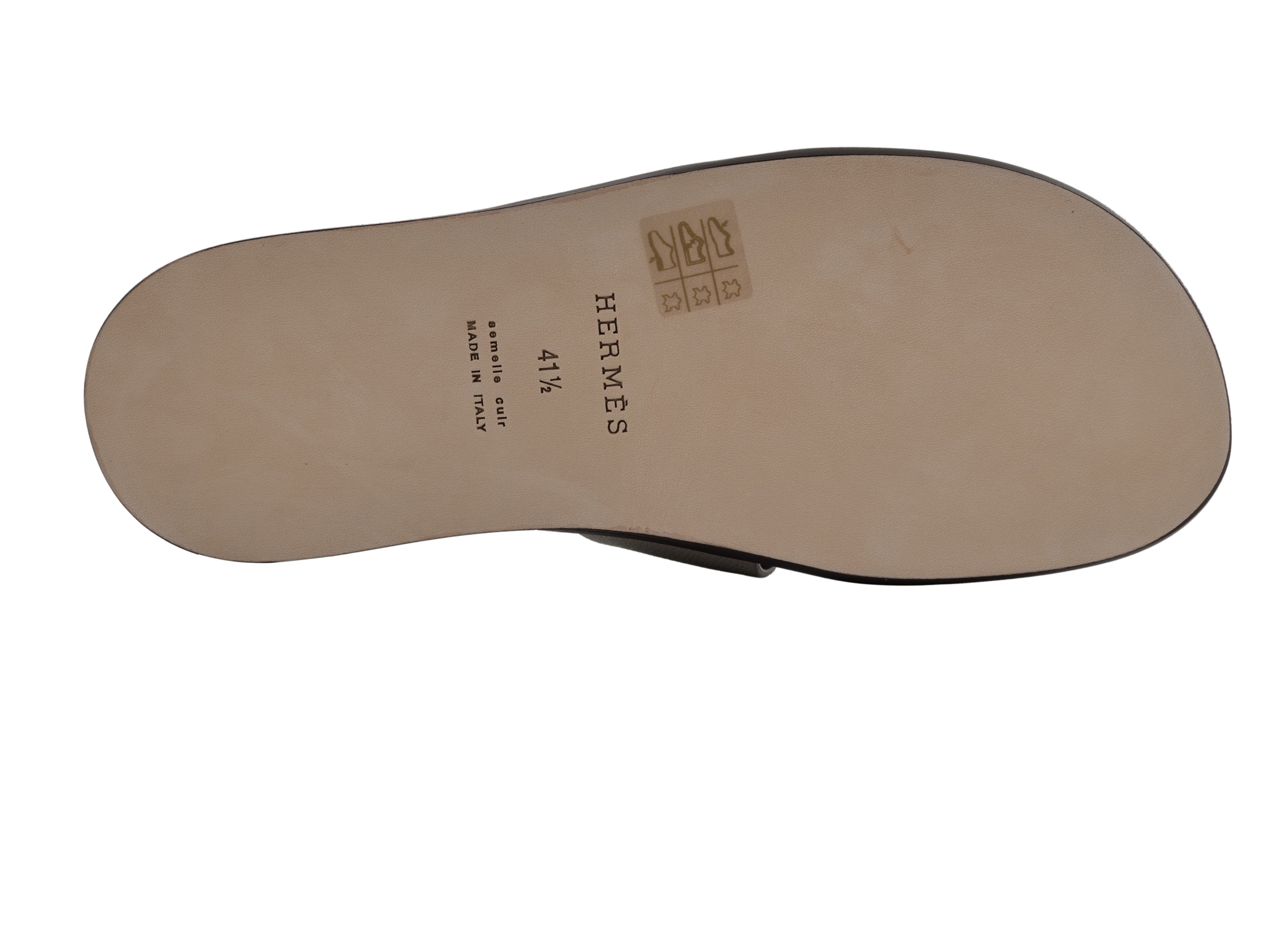 Izmir Sandals Gold Size 41.5 7496