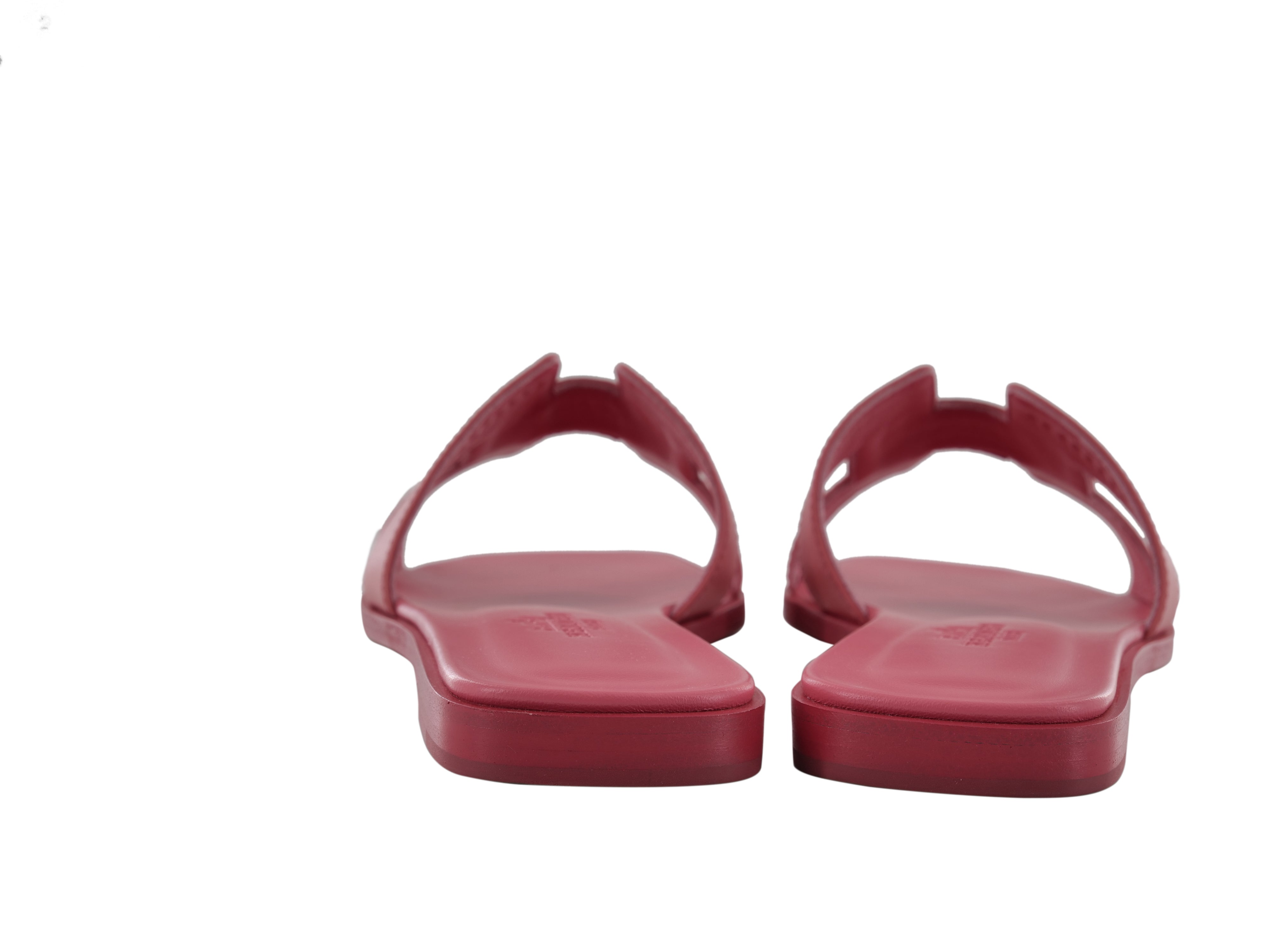 Hermes Oran Sandals in Rose Boise Size 36 20DEV676