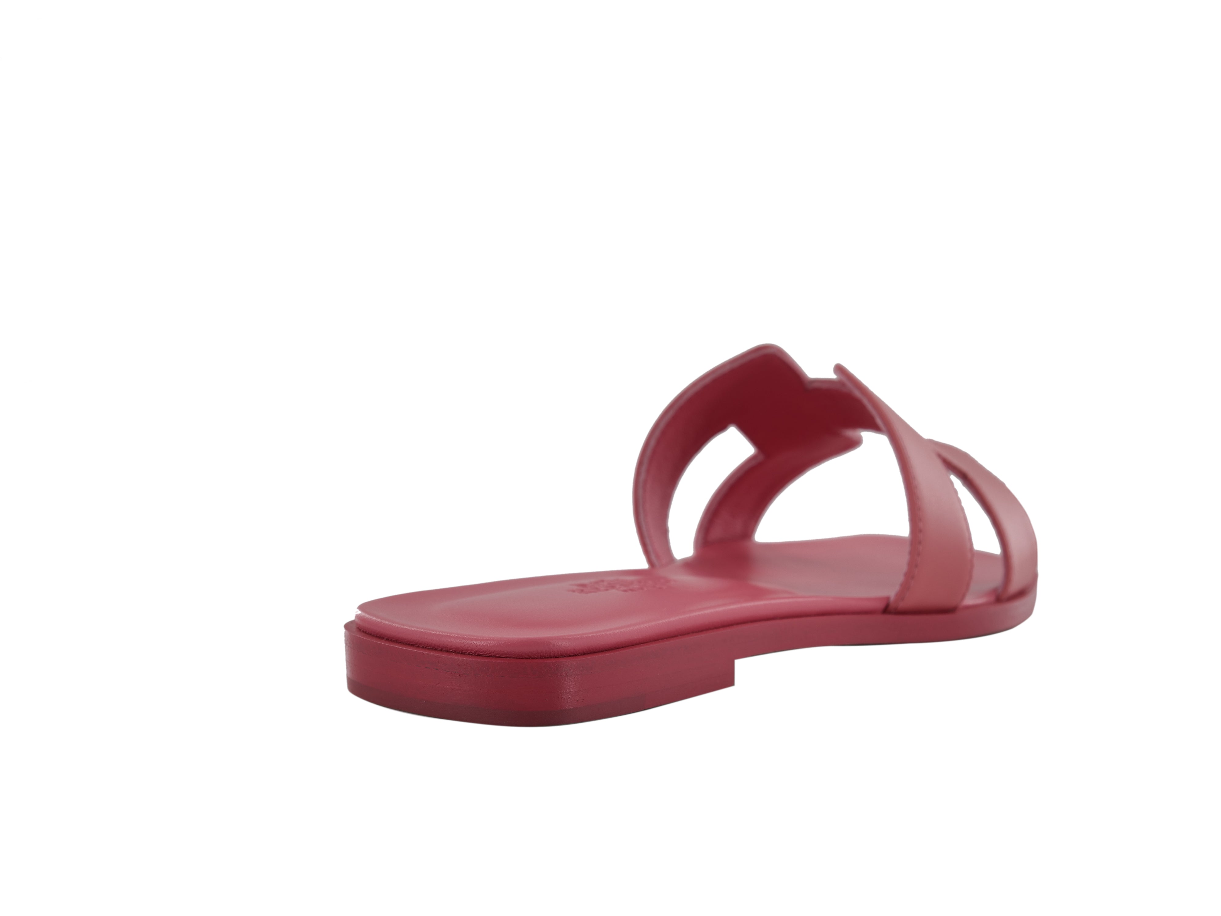 Hermes Oran Sandals in Rose Boise Size 36 20DEV676