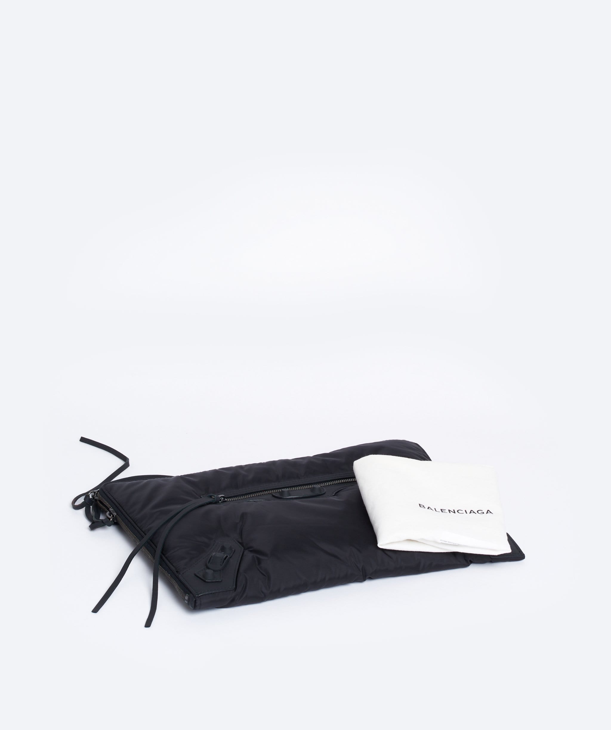 Balenciaga Balenciaga Motorcycle Nylon Clutch