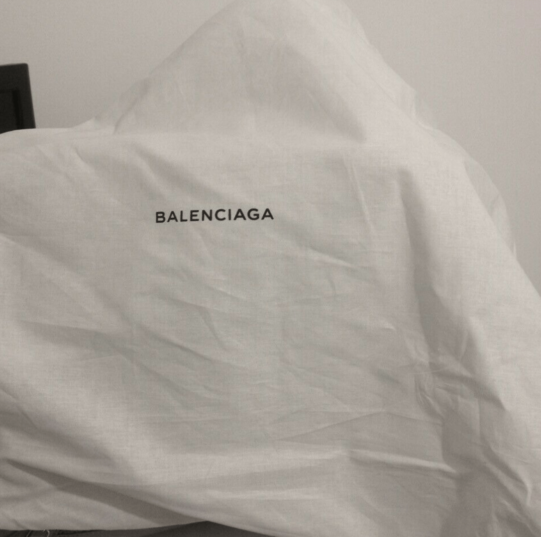 Balenciaga Balenciaga Papier Grey Woven Tote