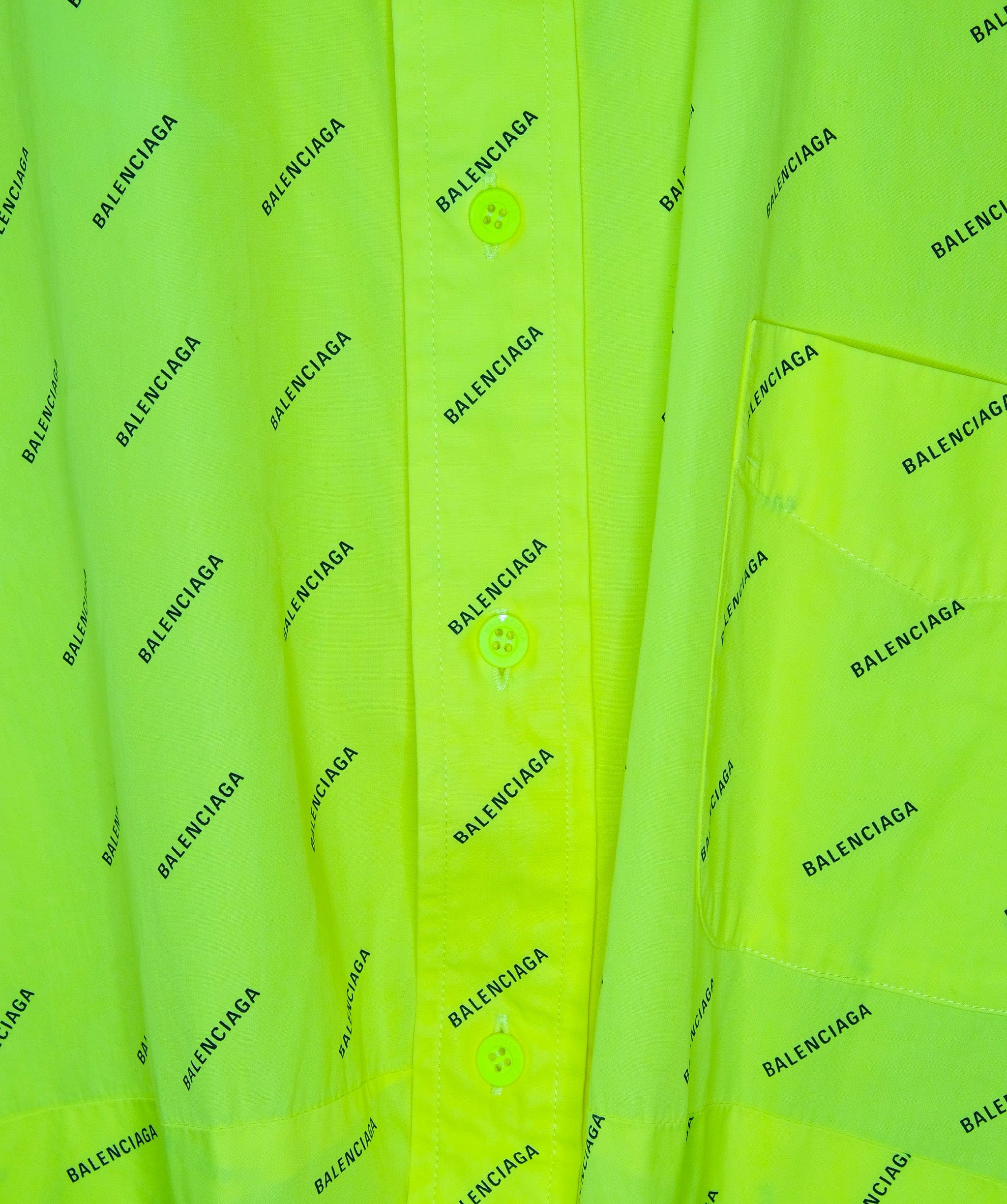 Balenciaga Balenciaga Neon Yellow Shirt RJC1433