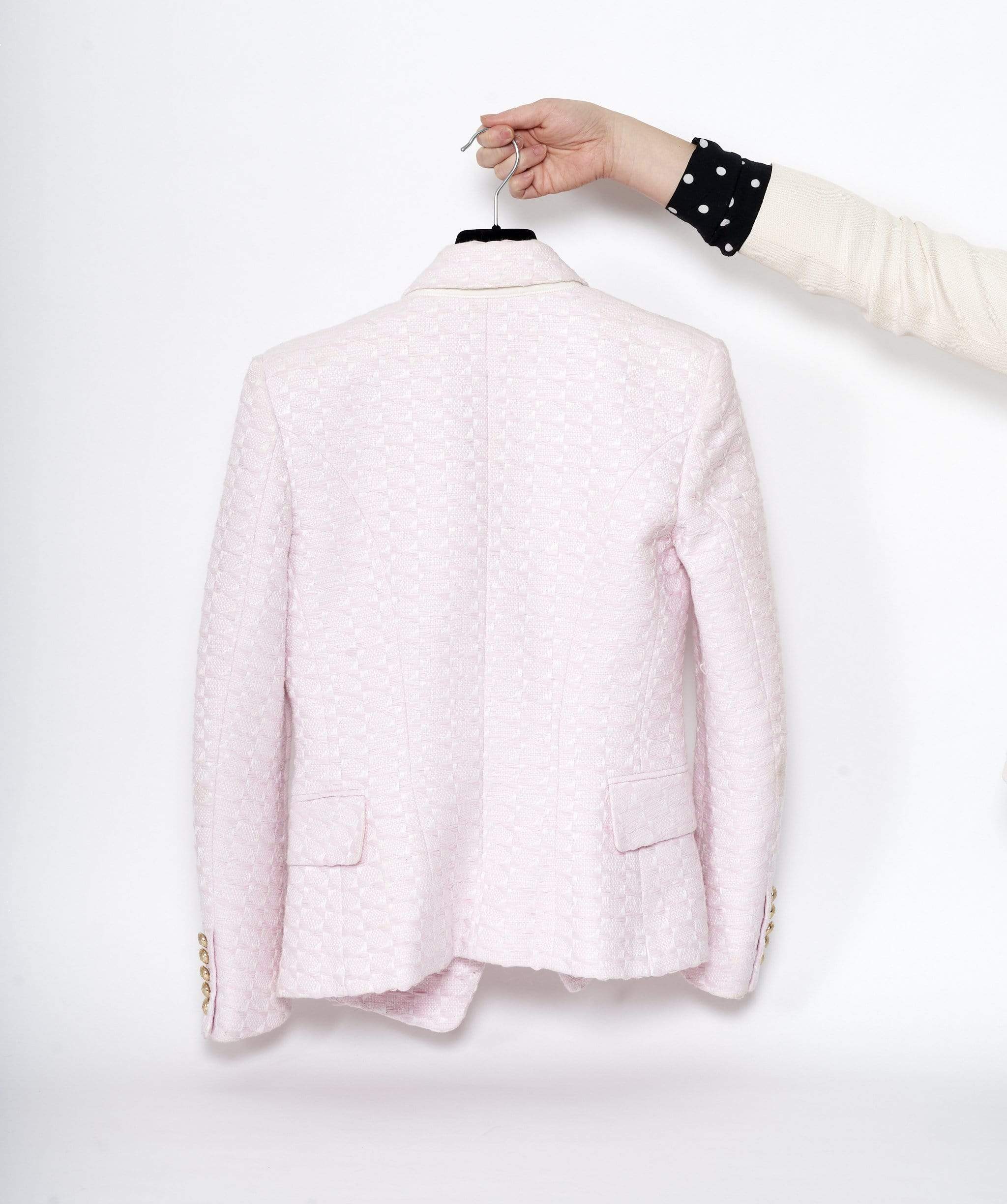 Balmain Balmain Blazer Pink tweed 38