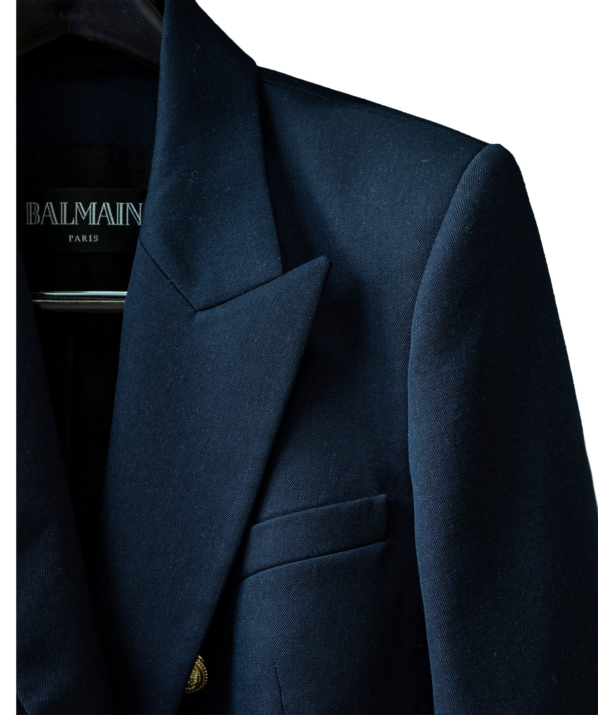 Balmain Balmain Navy Blue Blazer RJC1456