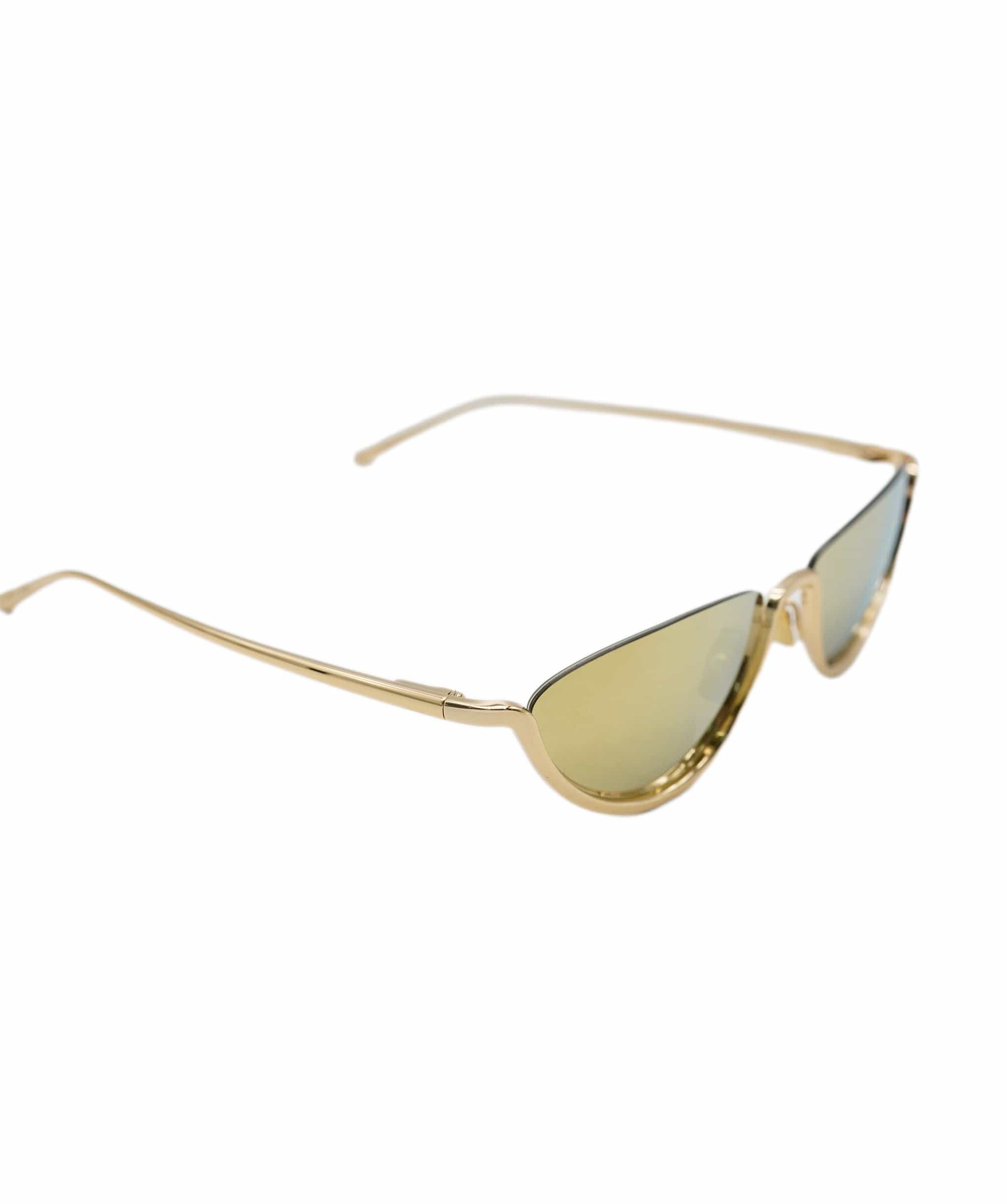 Bottega Bottega Sunglasses Gold Gold cat eye ASL6907