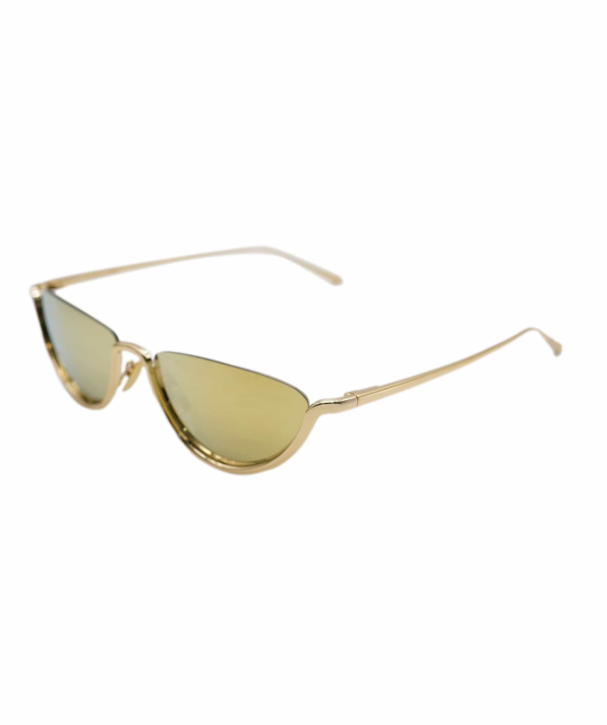 Bottega Bottega Sunglasses Gold Gold cat eye ASL6907