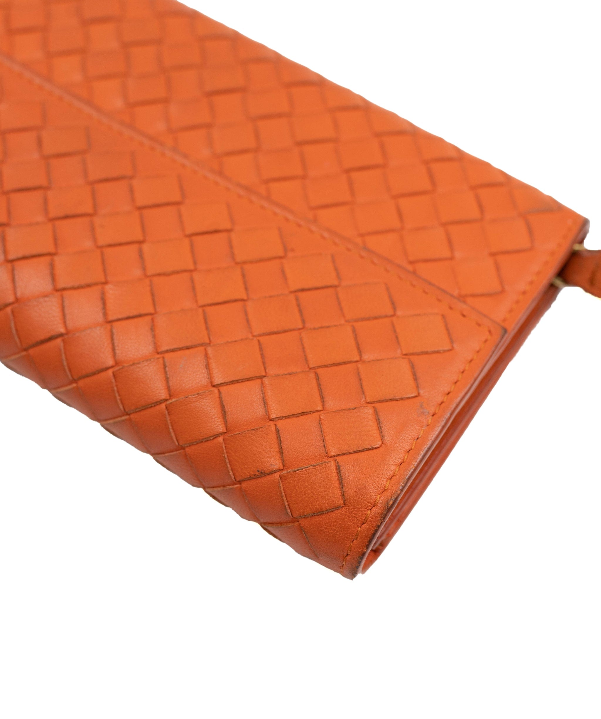 Bottega Bottega Veneta orange wallet - AWC1430