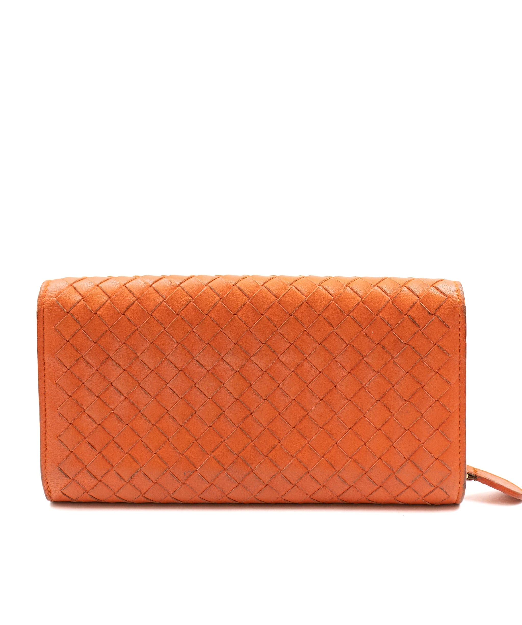 Bottega Bottega Veneta orange wallet - AWC1430