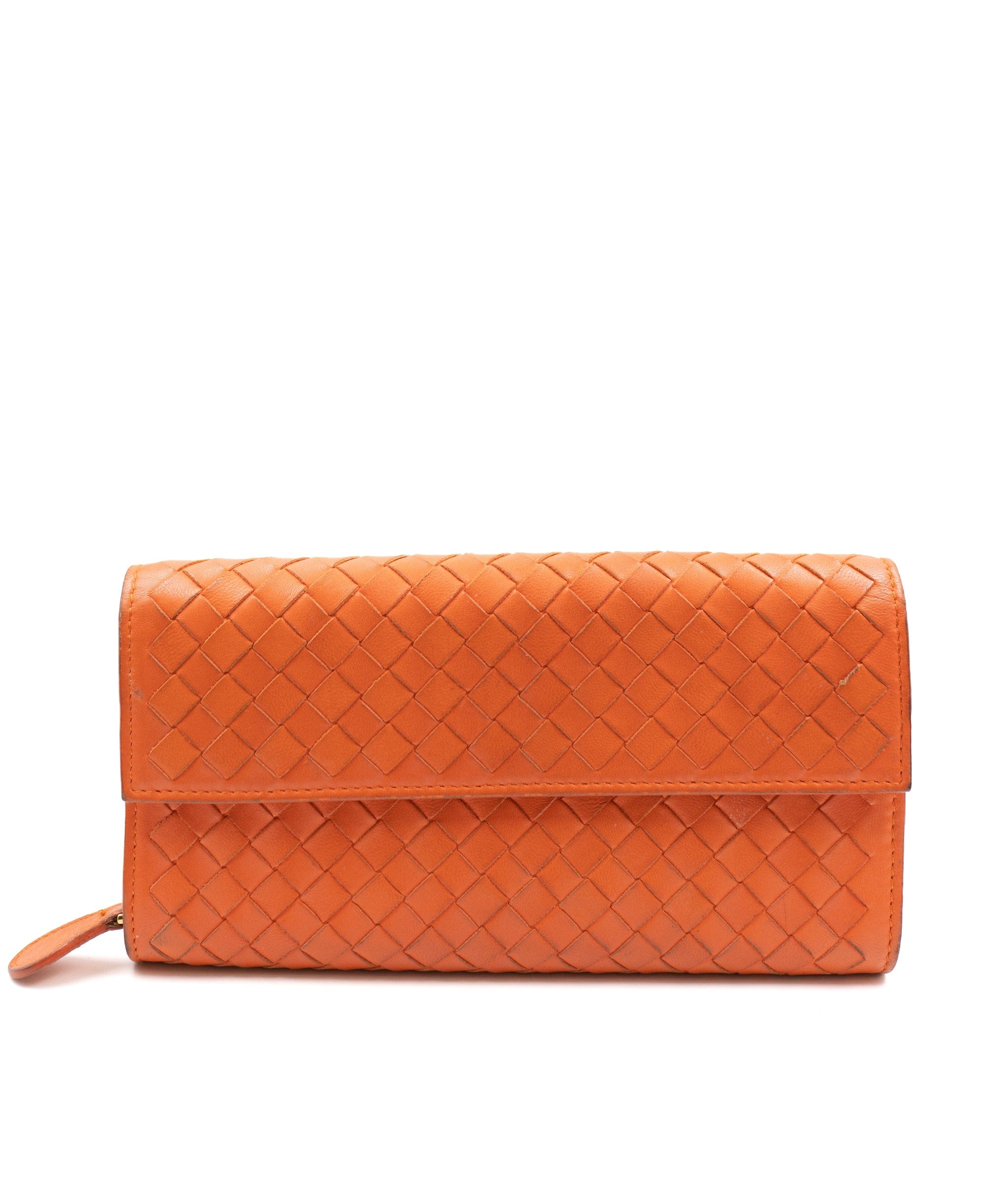 Bottega Bottega Veneta orange wallet - AWC1430