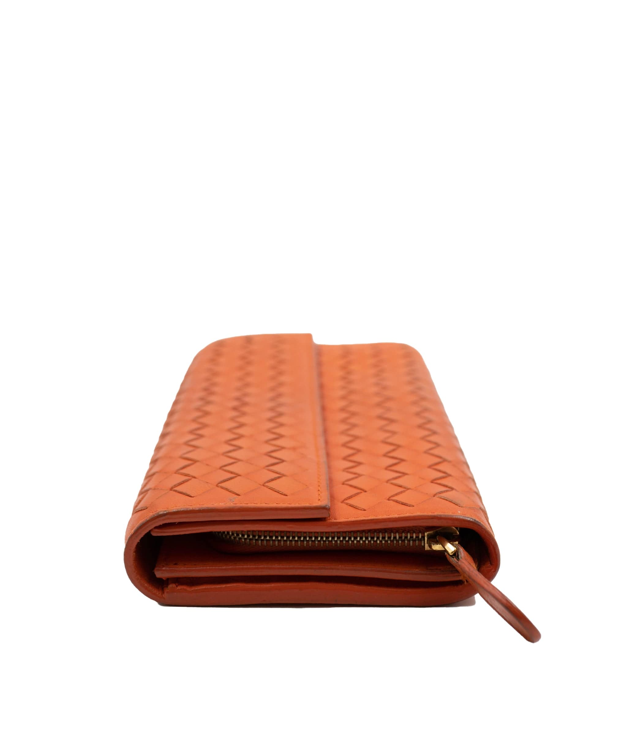 Bottega Bottega Veneta orange wallet - AWC1430