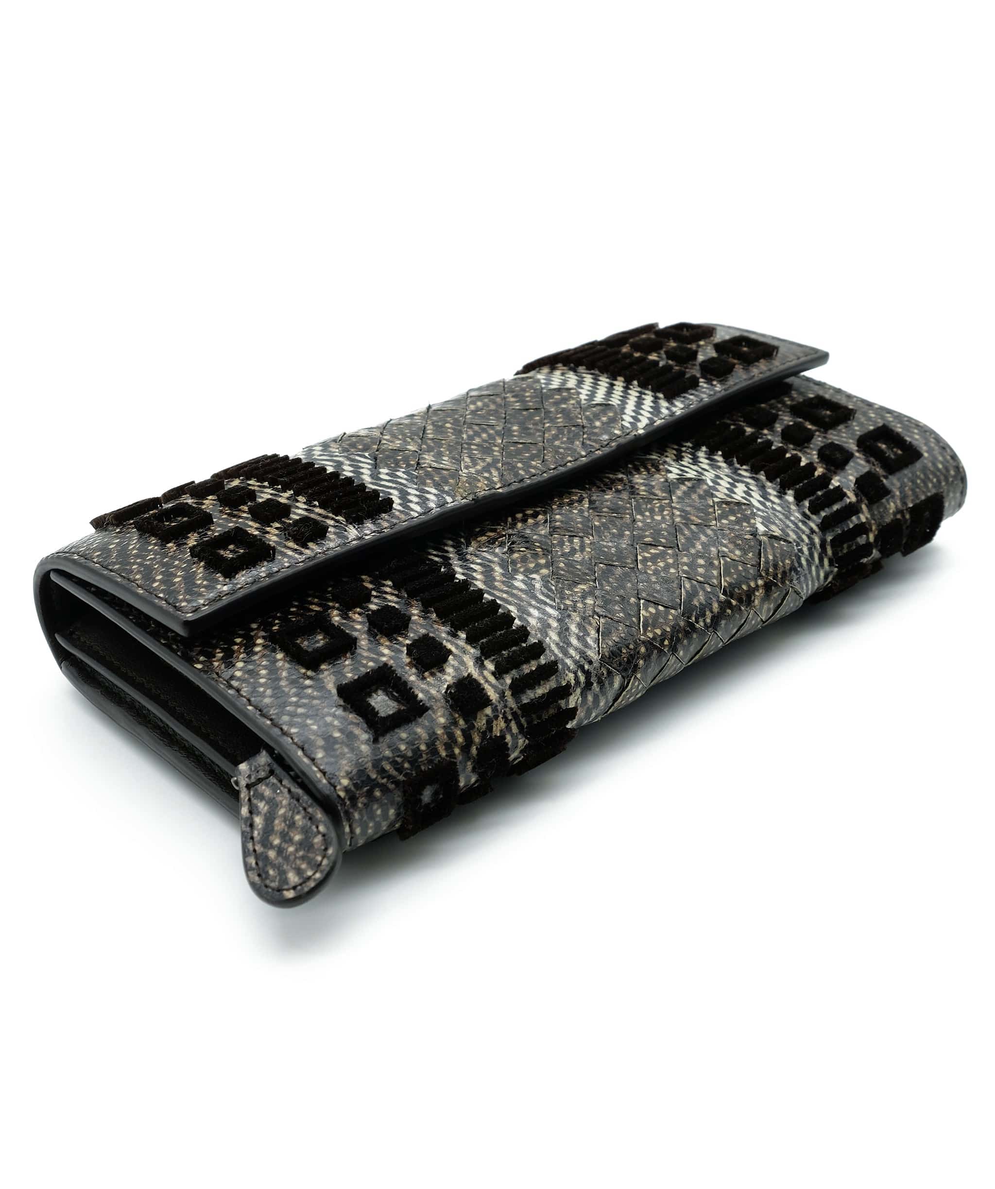 Bottega Bottega Veneta Python Wallet RJC1874