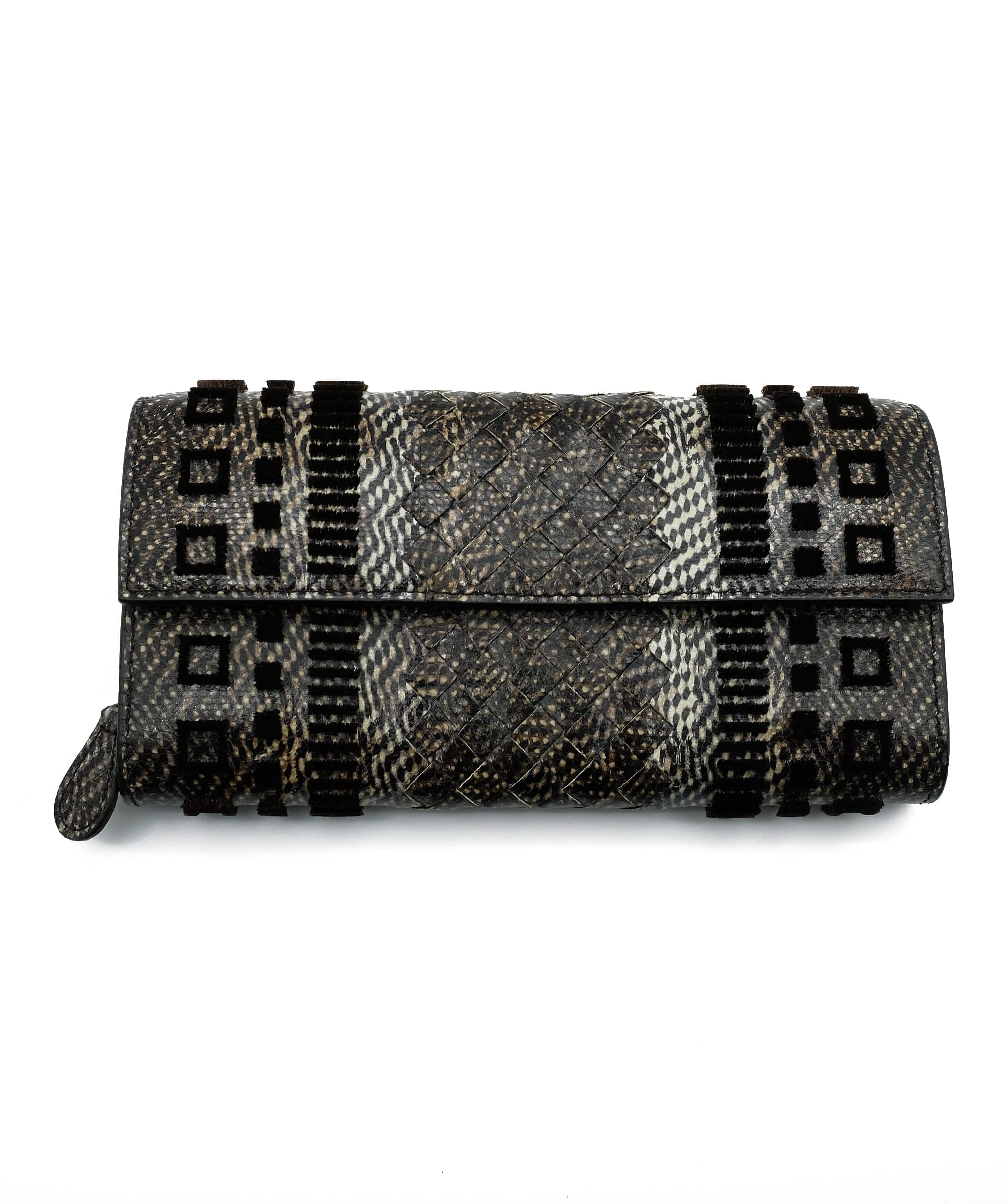 Bottega Bottega Veneta Python Wallet RJC1874