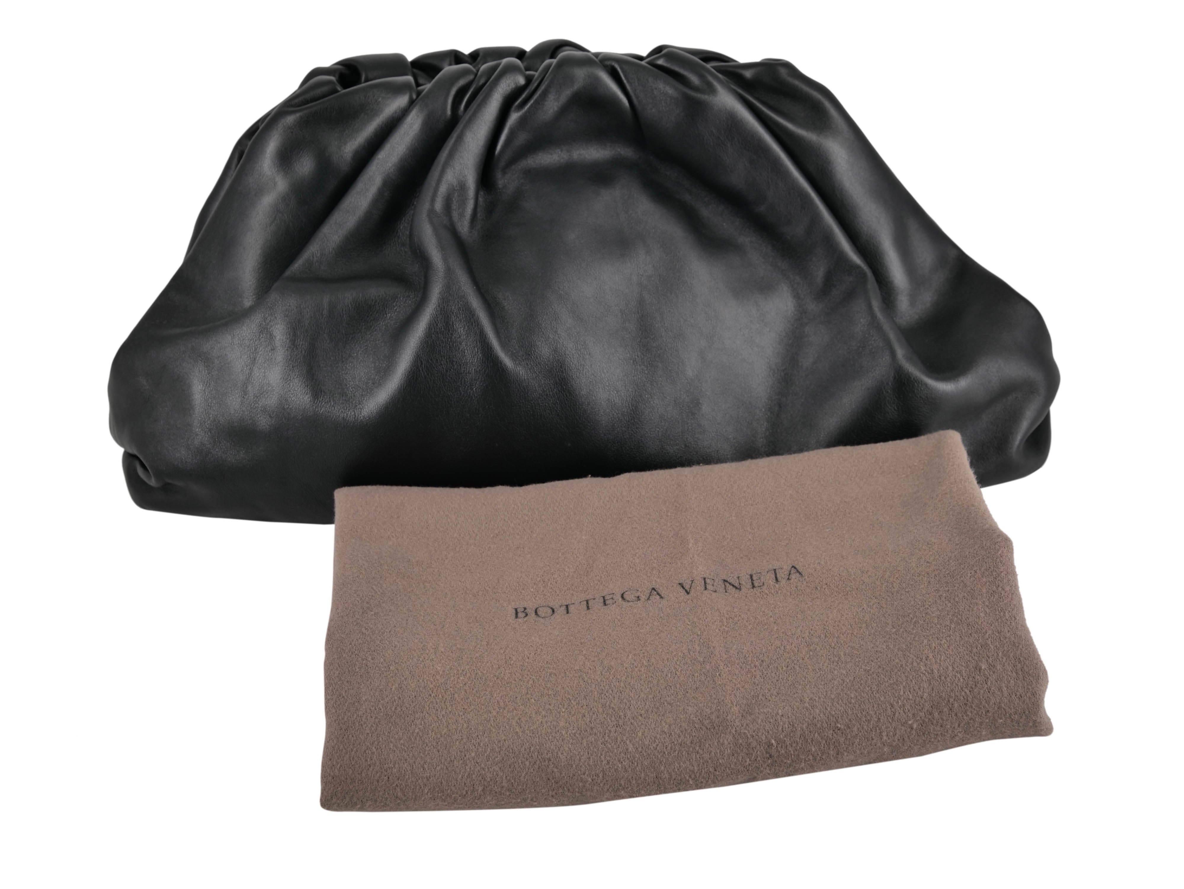 Bottega Bottega Veneta Black Soft Clutch RJL1810