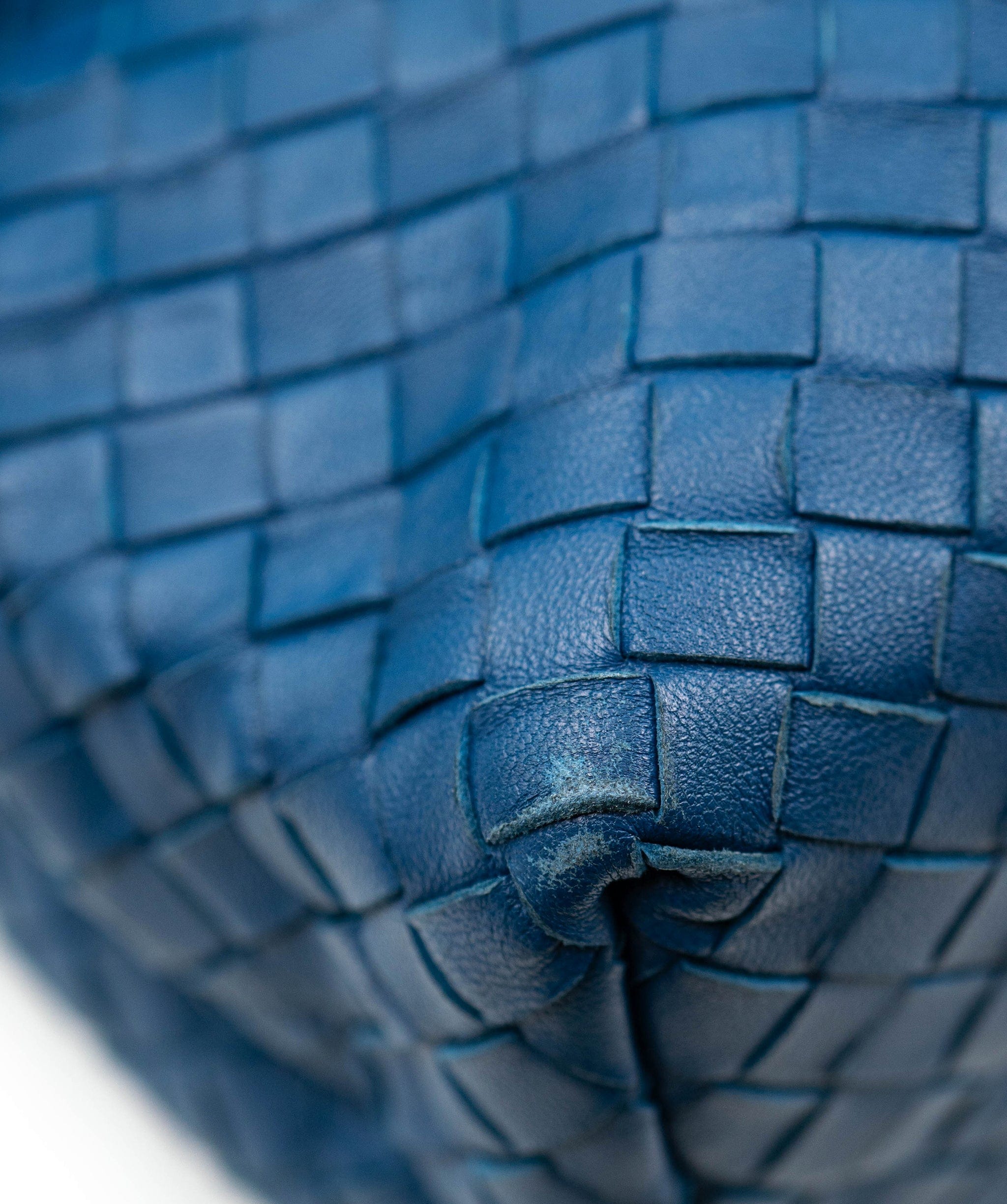 Bottega Bottega Veneta Blue Olympia Hand Bag - AWC1513