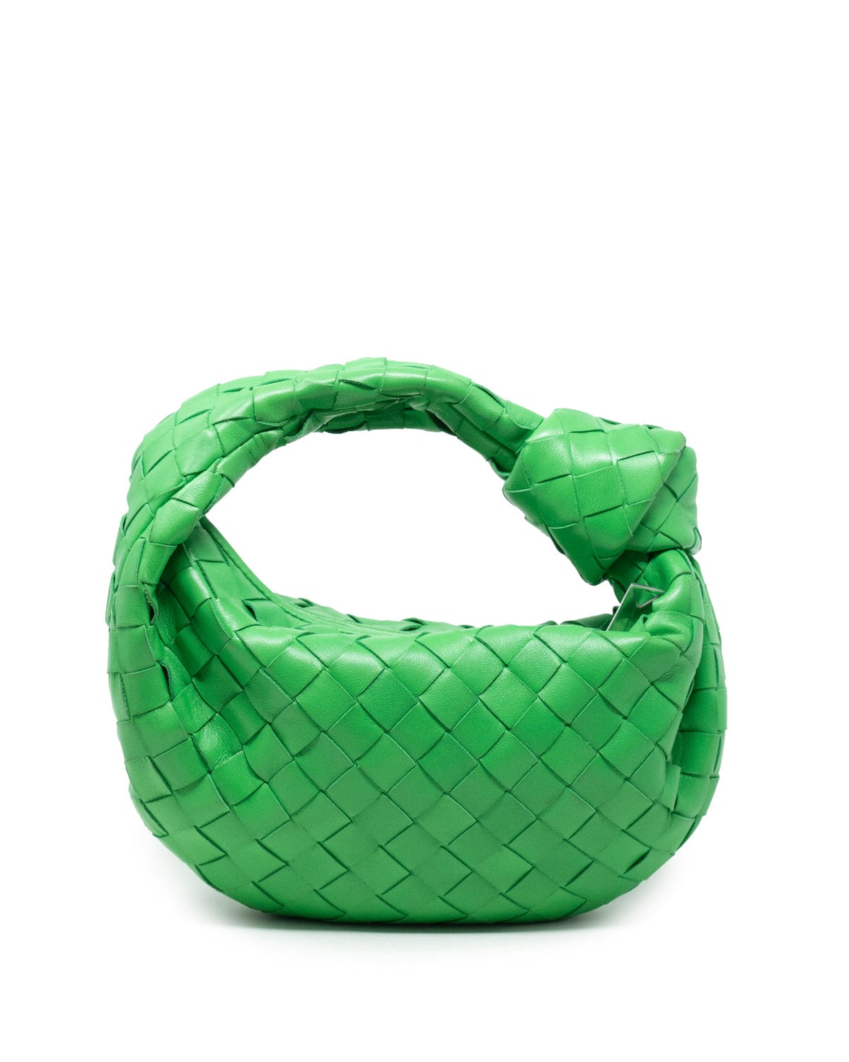 Bottega Bottega Veneta Green Leather Intrecciato Leather Jodie Bag - AGL1900