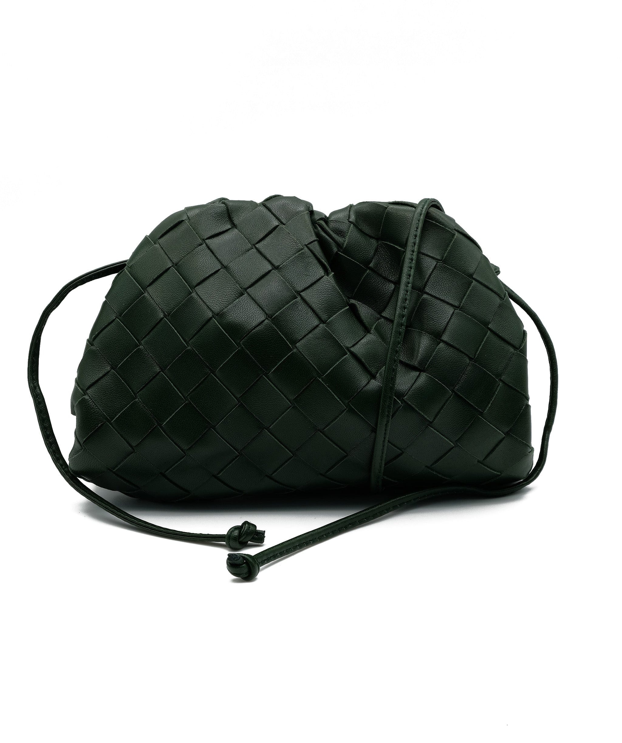 Bottega Bottega Veneta Green Pouch RJC1653