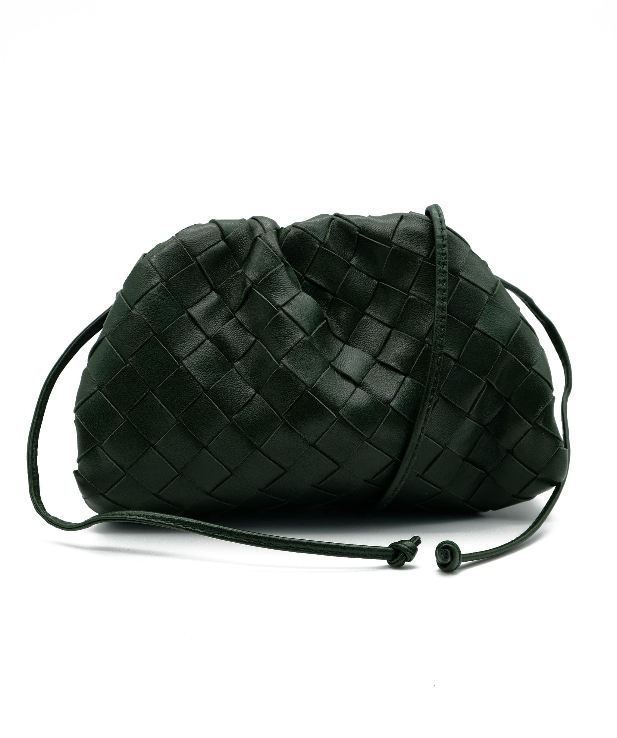 Bottega Bottega Veneta Green Pouch RJC1653