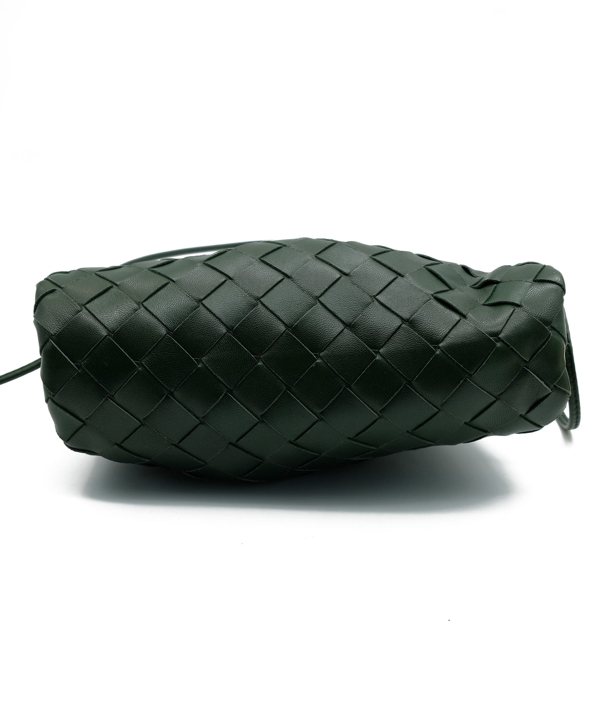 Bottega Bottega Veneta Green Pouch RJC1653