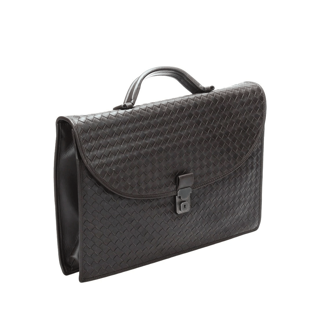 Bottega Bottega Veneta Intreciatto Leather Briefcase RCL1021