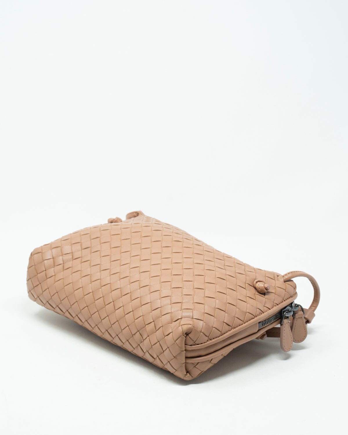 Bottega Bottega Veneta Intricatto Crossbody Dusty Rose Bag ADL2051