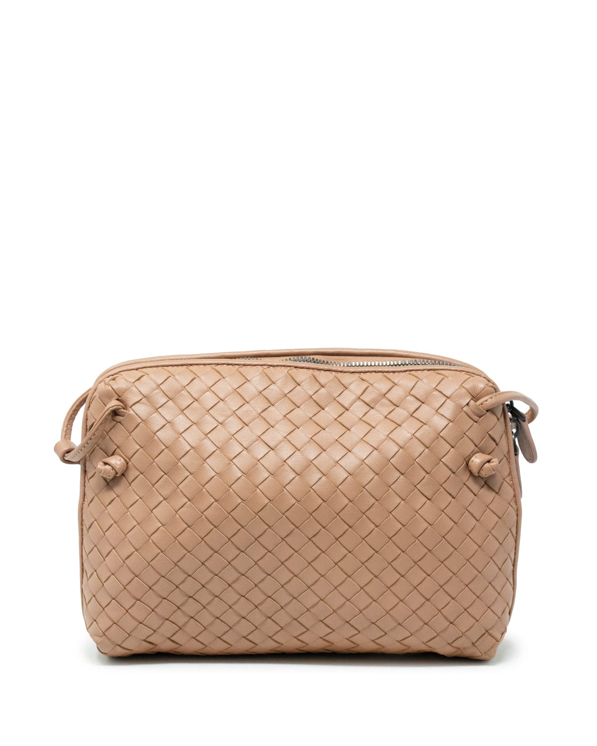 Bottega Bottega Veneta Intricatto Crossbody Dusty Rose Bag ADL2051