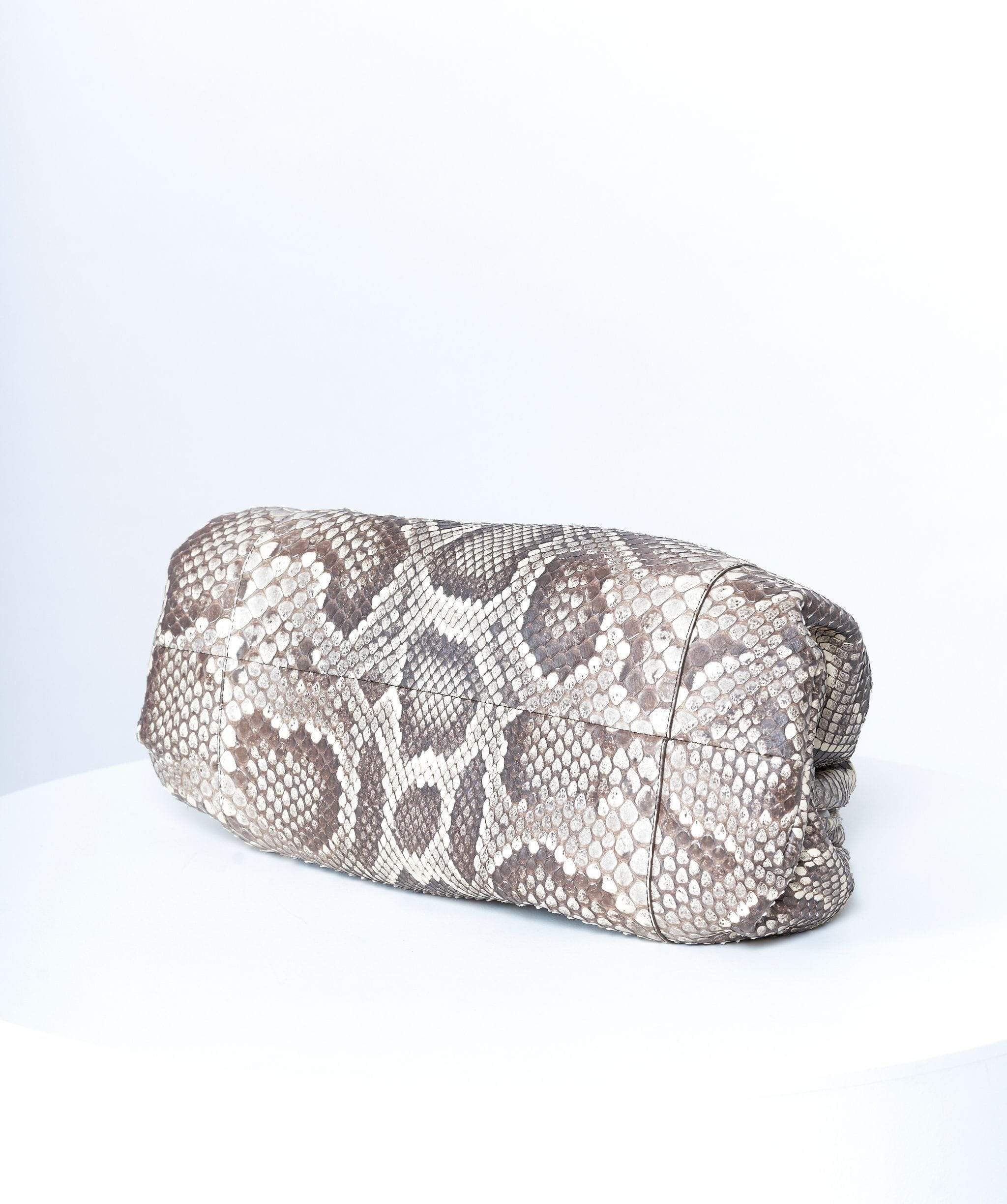 Bottega Bottega Veneta pouch python