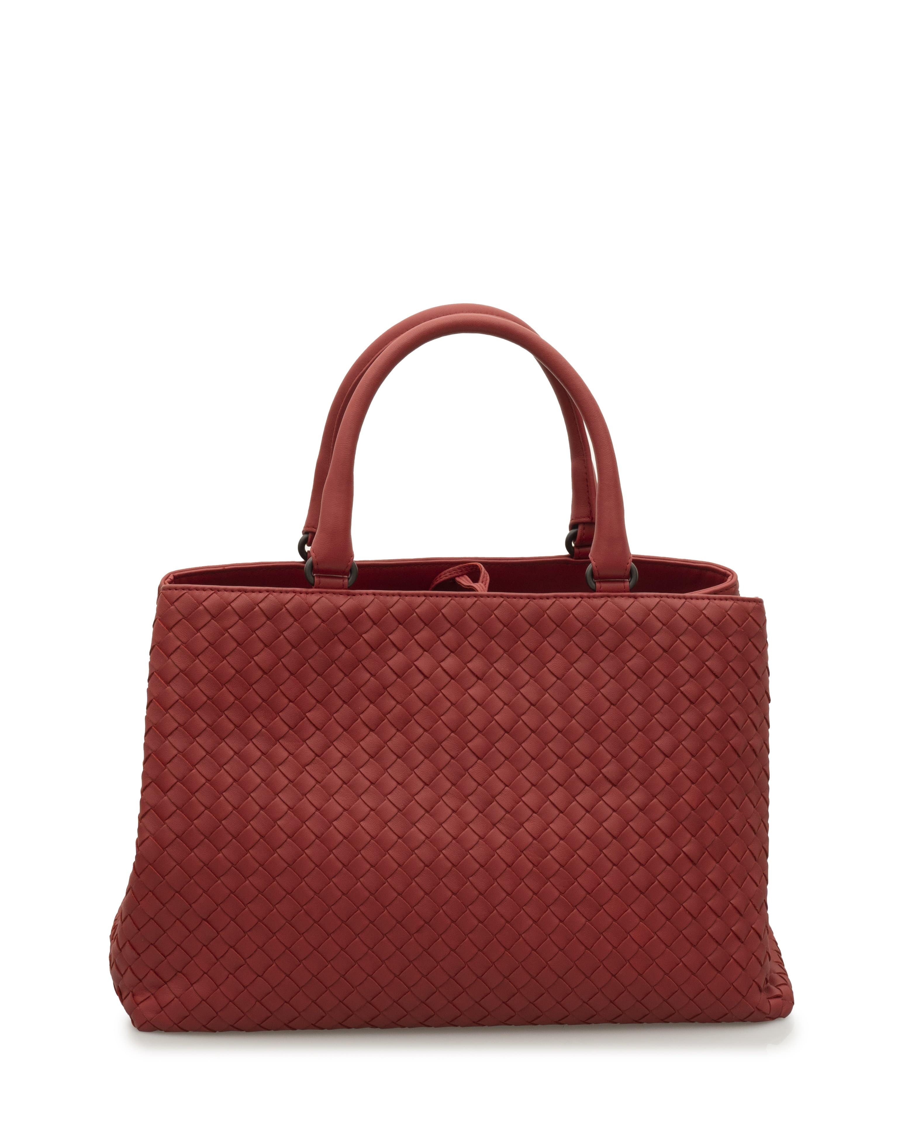 Bottega Bottega Veneta Red intrecciato Handbag - AWC1060