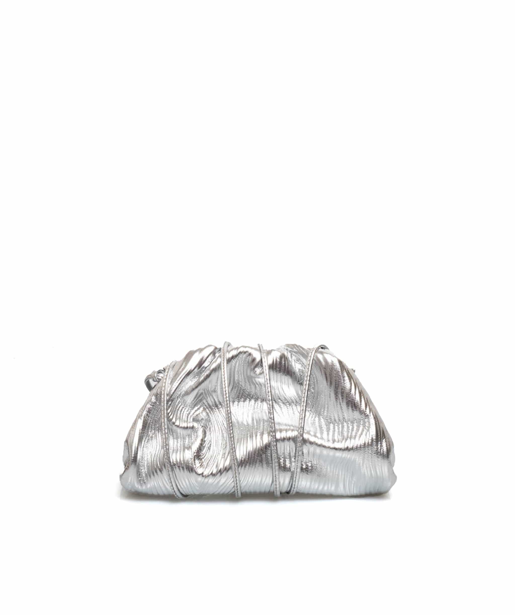 Bottega Bottega Veneta Silver Pouch ADL1555