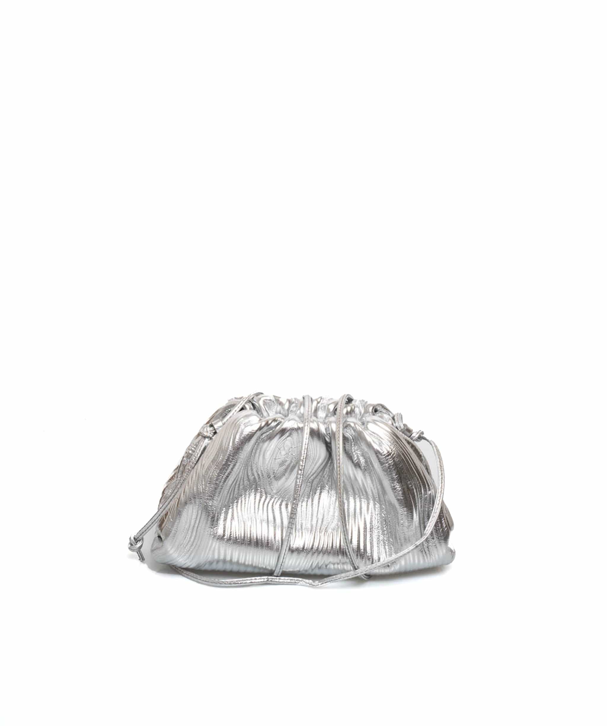 Bottega Bottega Veneta Silver Pouch ADL1555