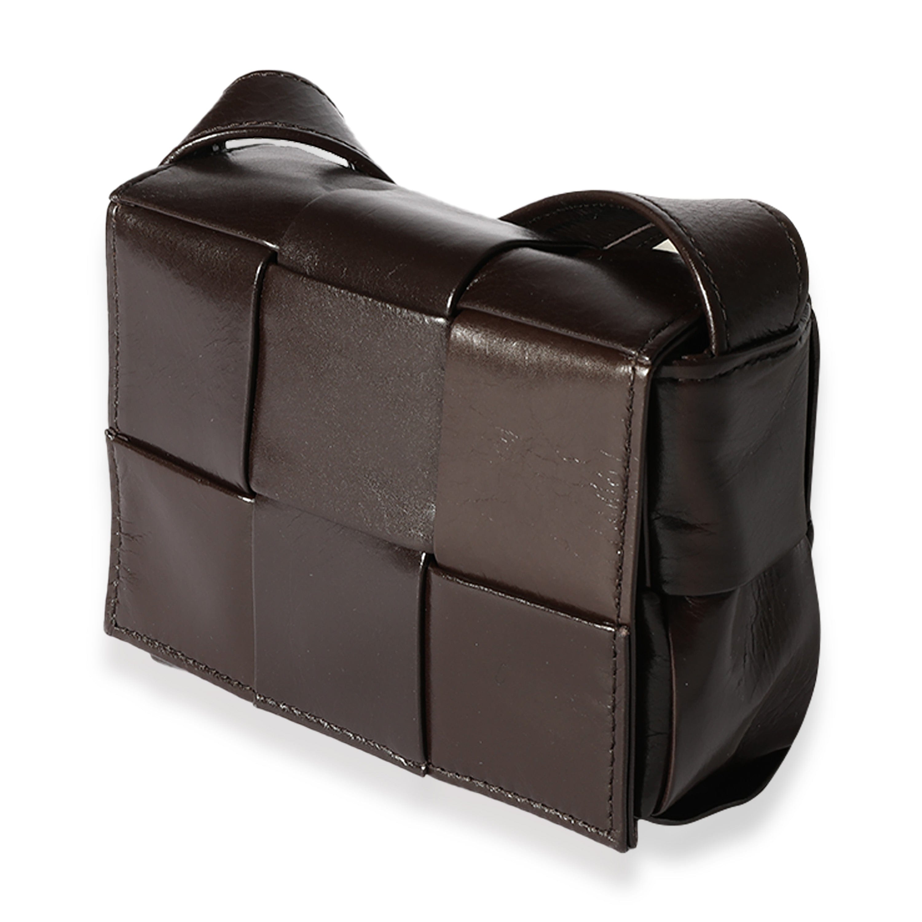 Bottega Veneta Bottega Veneta Fondant Intrecciato Calfskin Mini Paper Cassette Bag