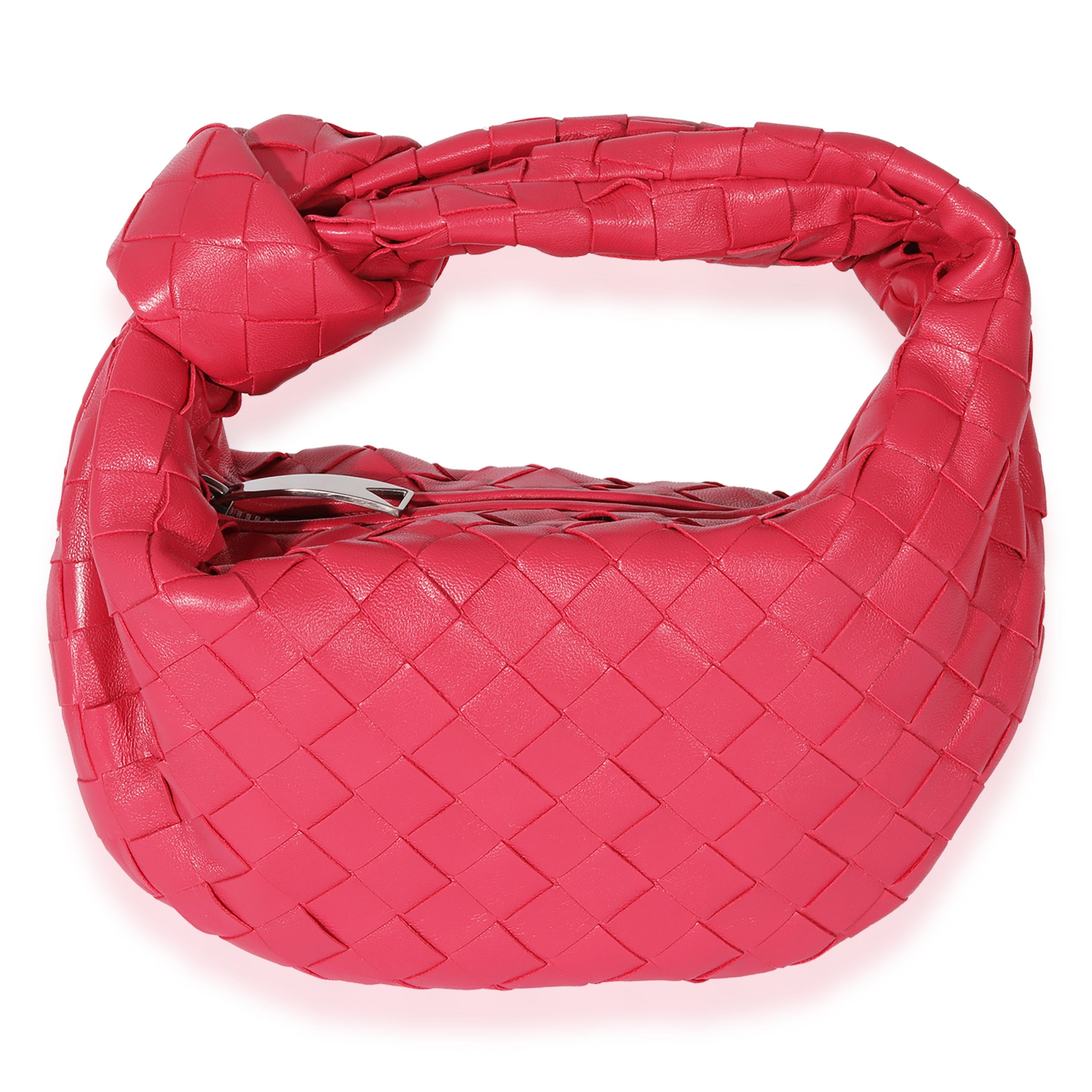 Bottega Veneta Bottega Veneta Pink Intrecciato Leather Jodie