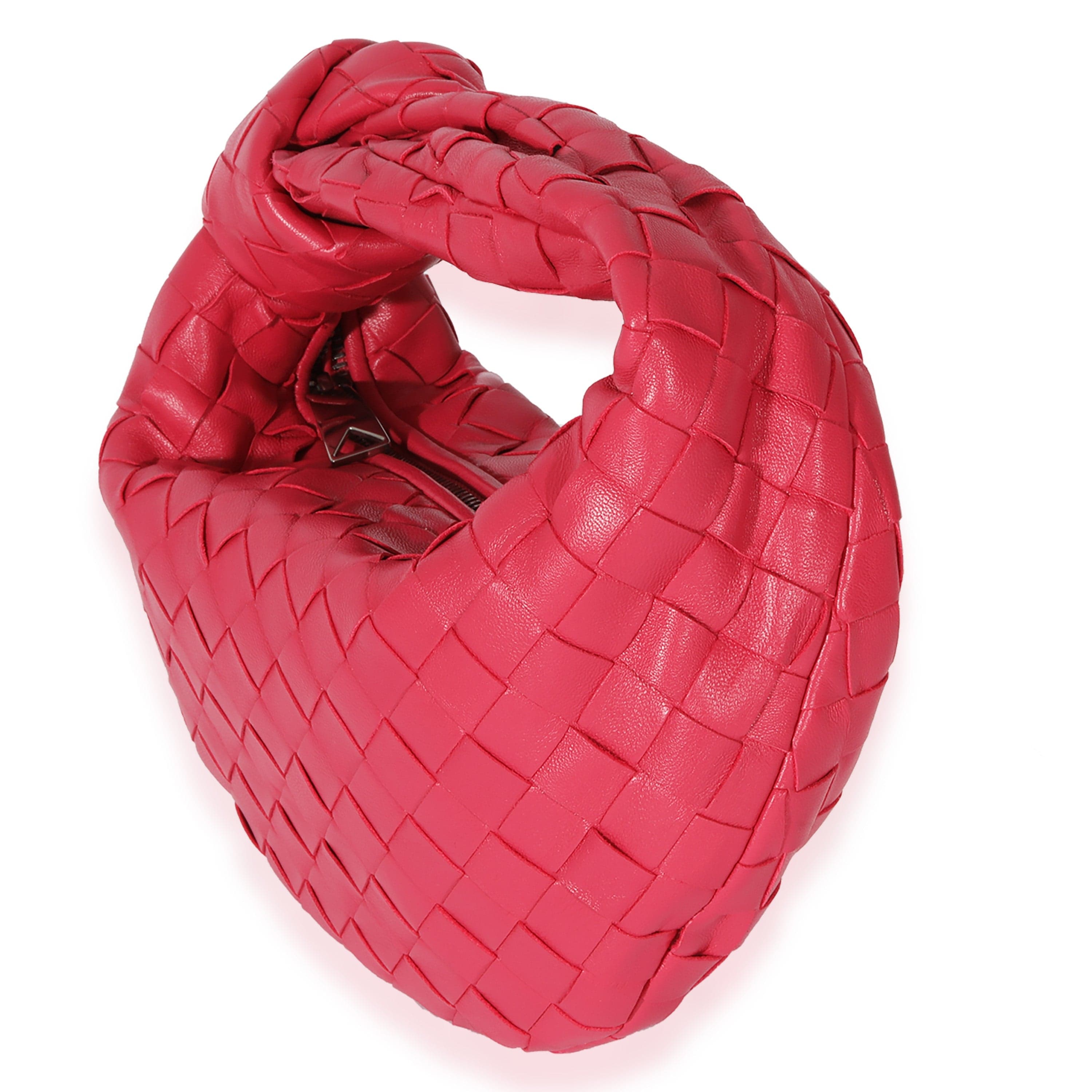 Bottega Veneta Bottega Veneta Pink Intrecciato Leather Jodie