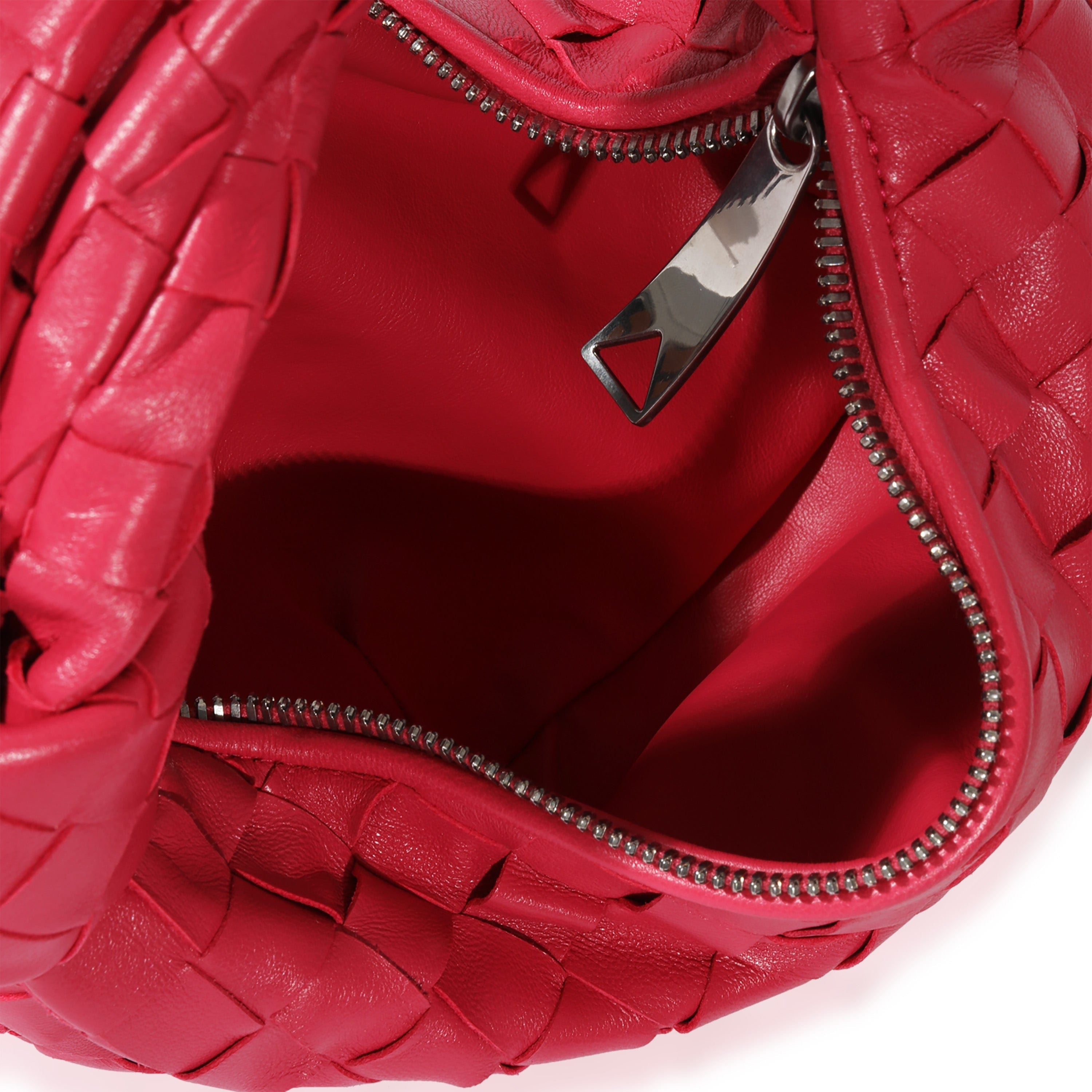 Bottega Veneta Bottega Veneta Pink Intrecciato Leather Jodie