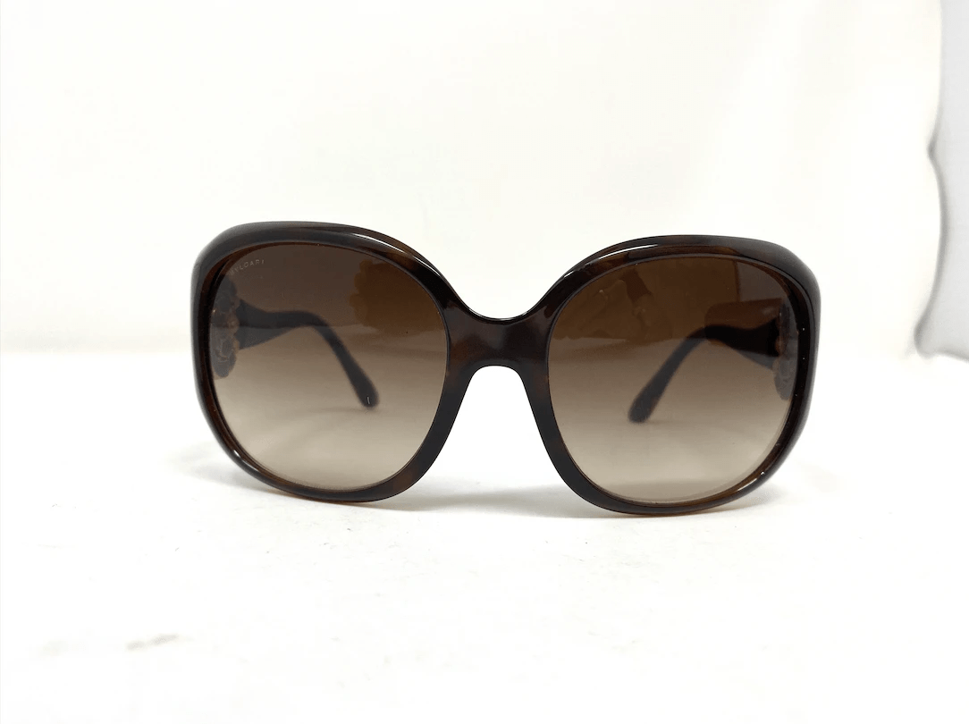 Bulgari Bulgari Brown Diamanté Sunglasses