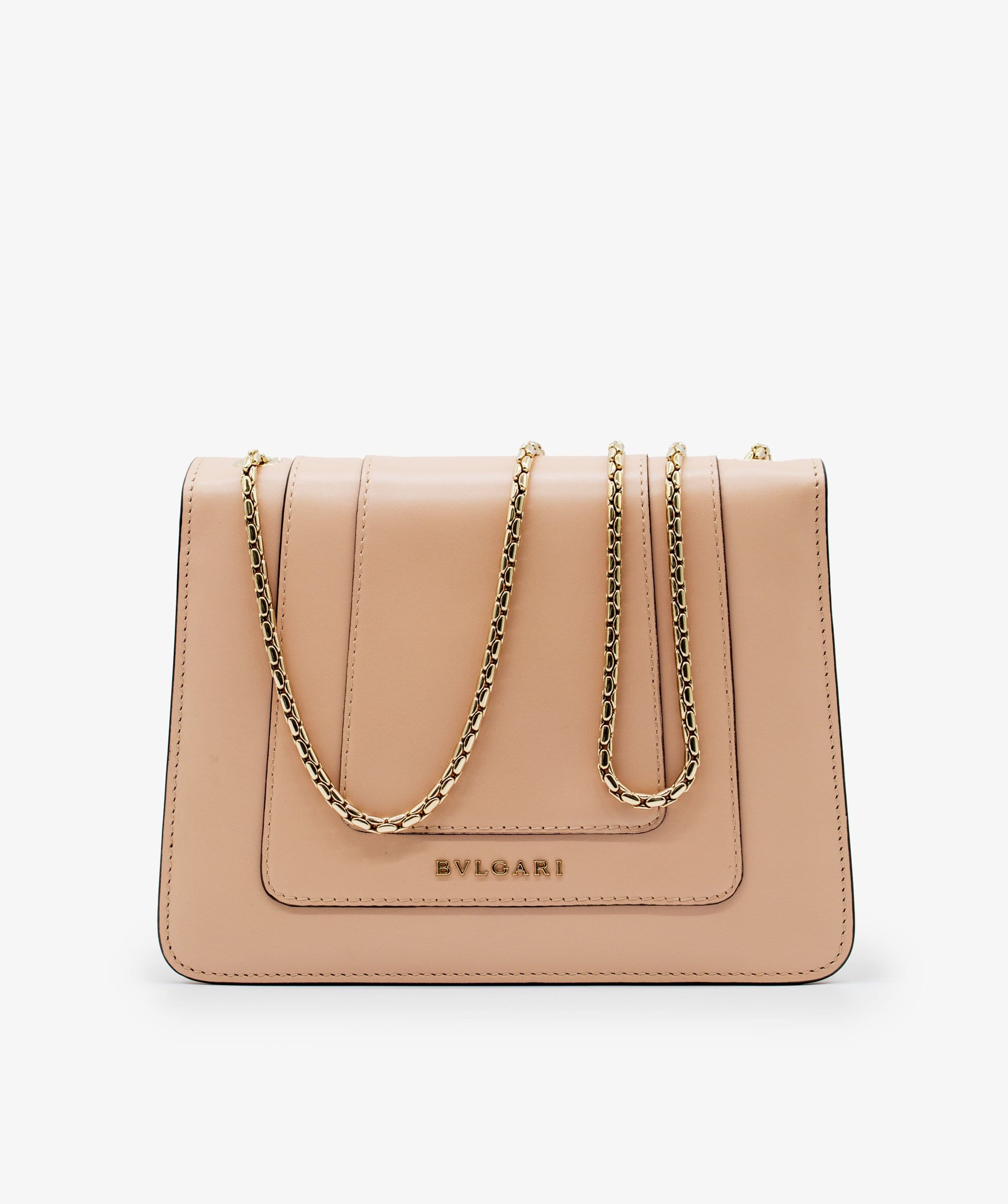 Bulgari Bulgari Serpenti Beige Bag RJL1142