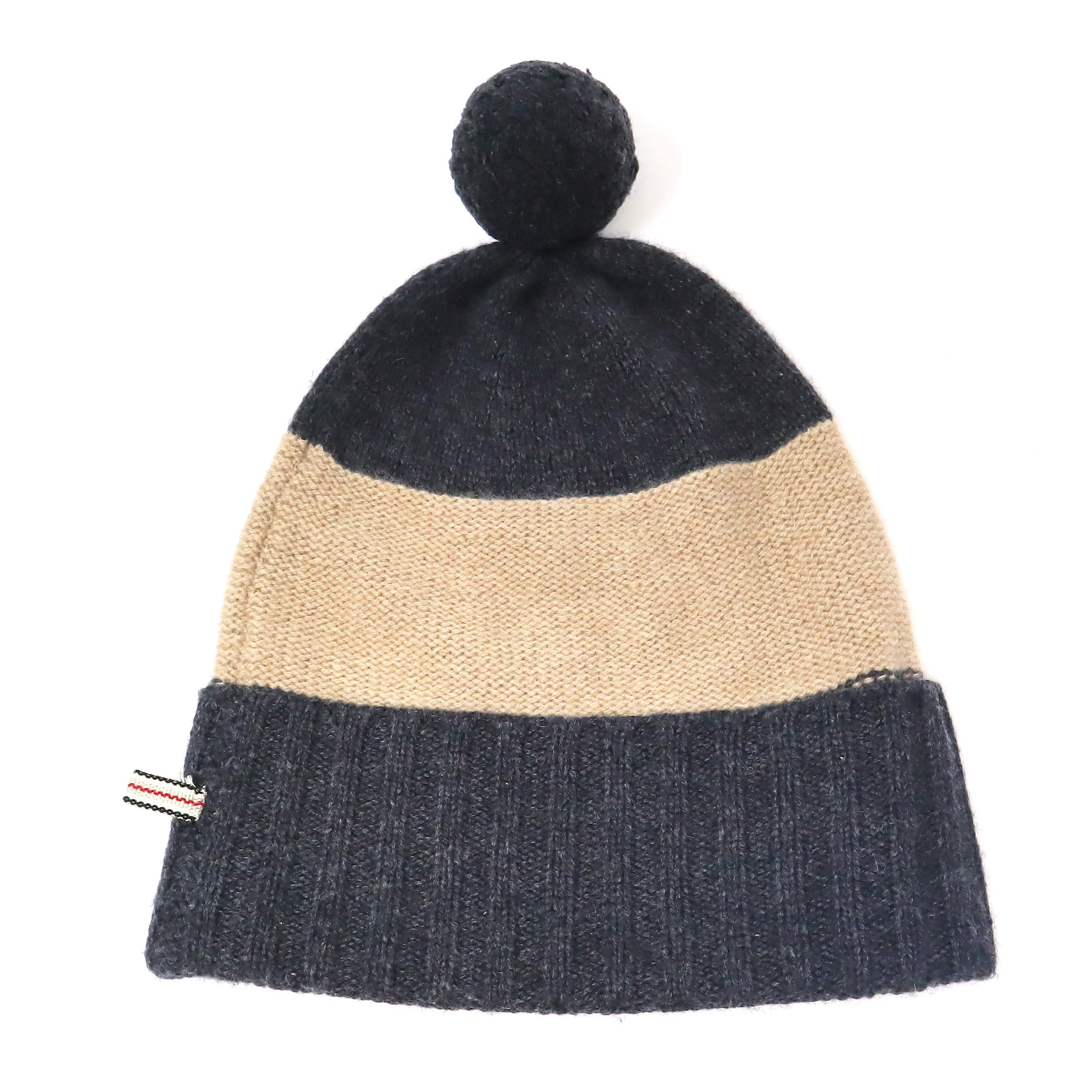 Burberry Burberry Grey Beige Beanie Hat