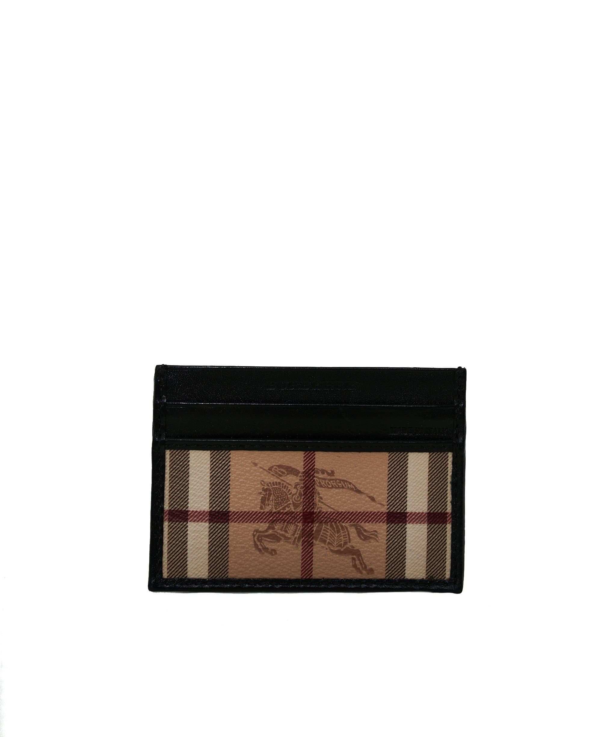 Burberry Burberry card holder checked print  - ADL1091