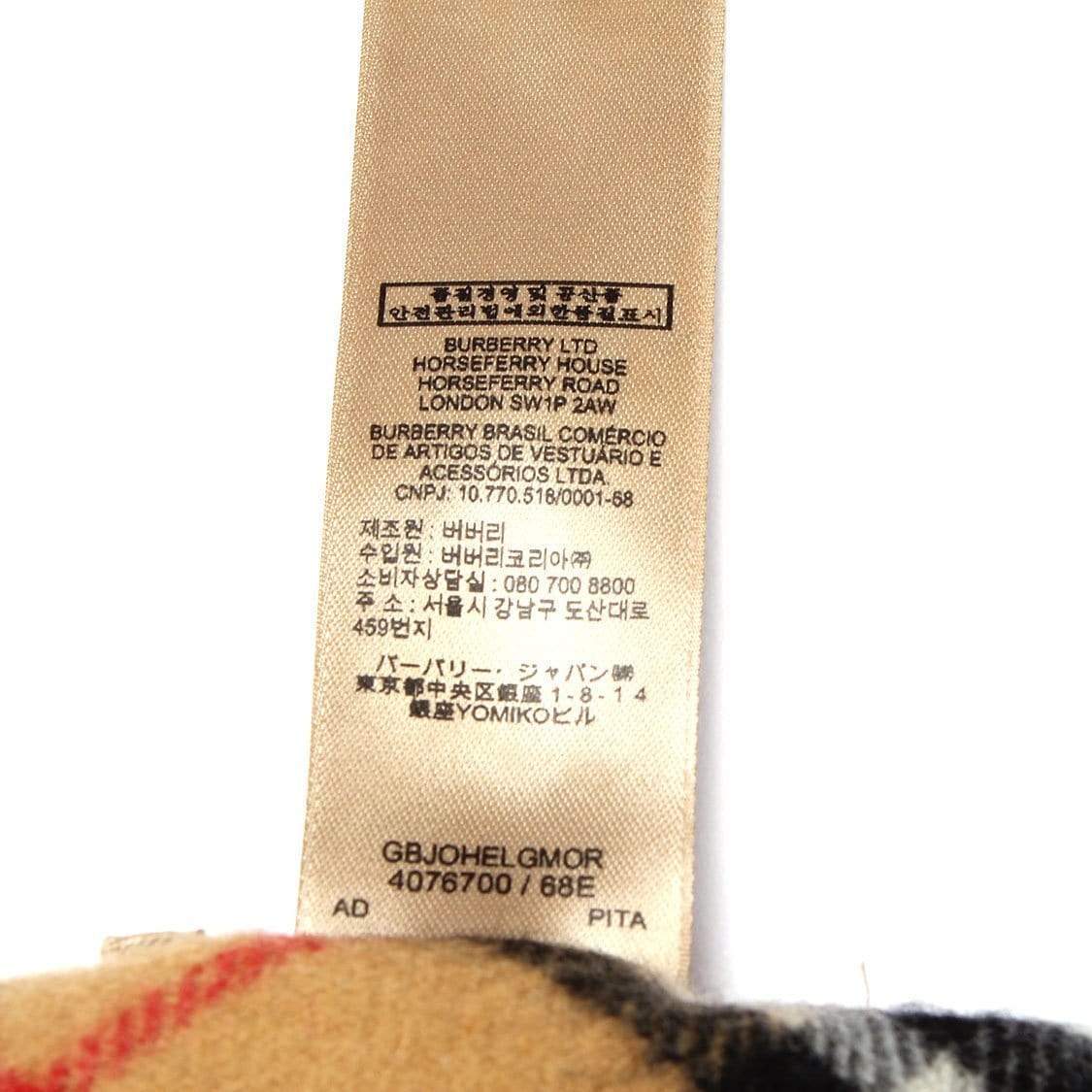 Burberry Burberry House Check Cashmere Scarf - RCL1217