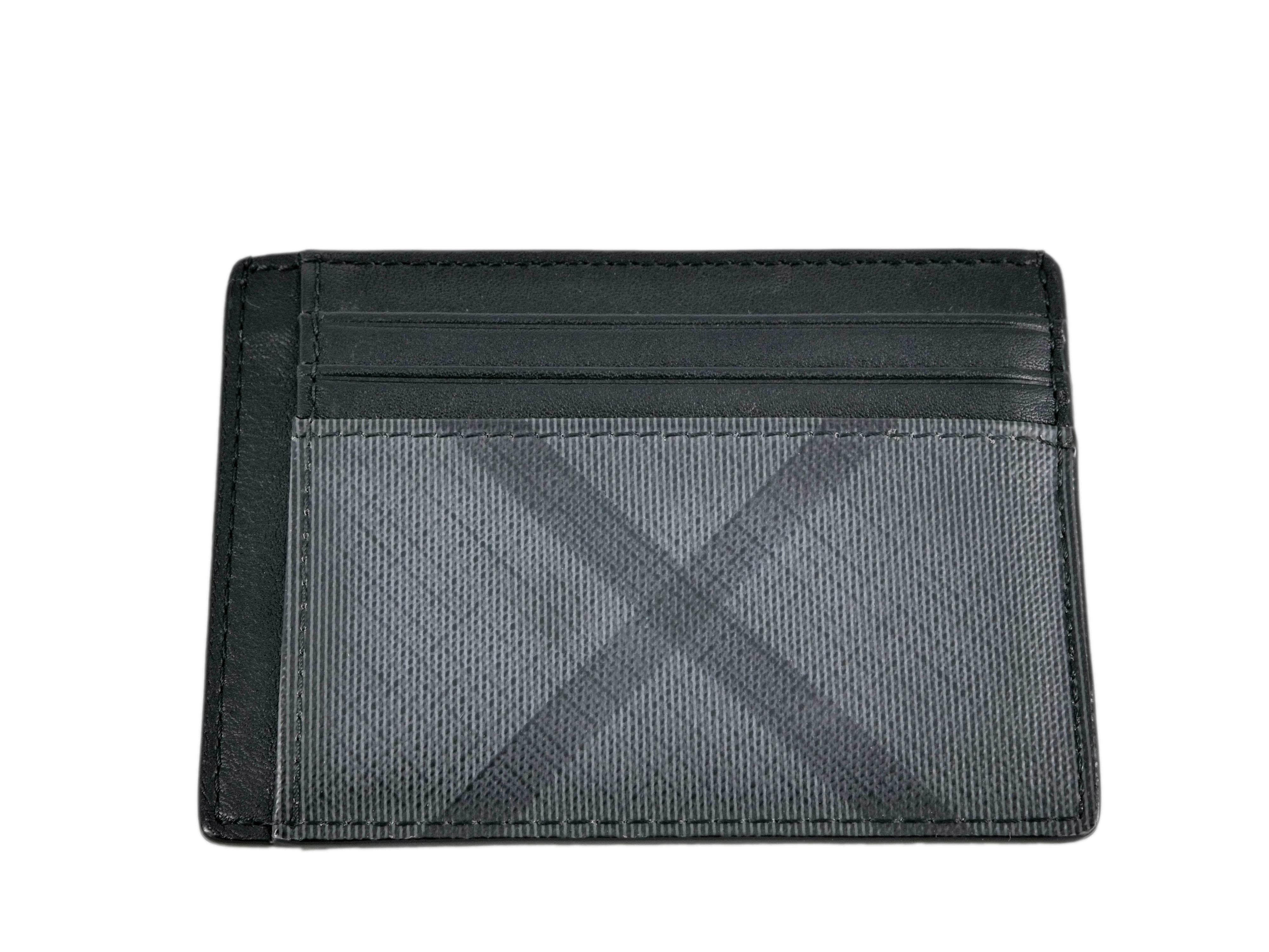 Burberry Burberry Smoke Check Card Holder