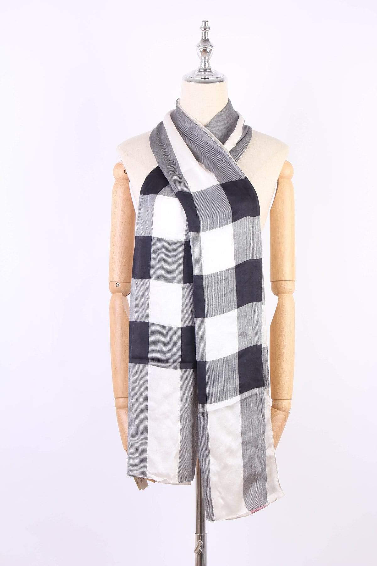 Burberry Burberry Smoke Check Silk Scarf - RCL1224